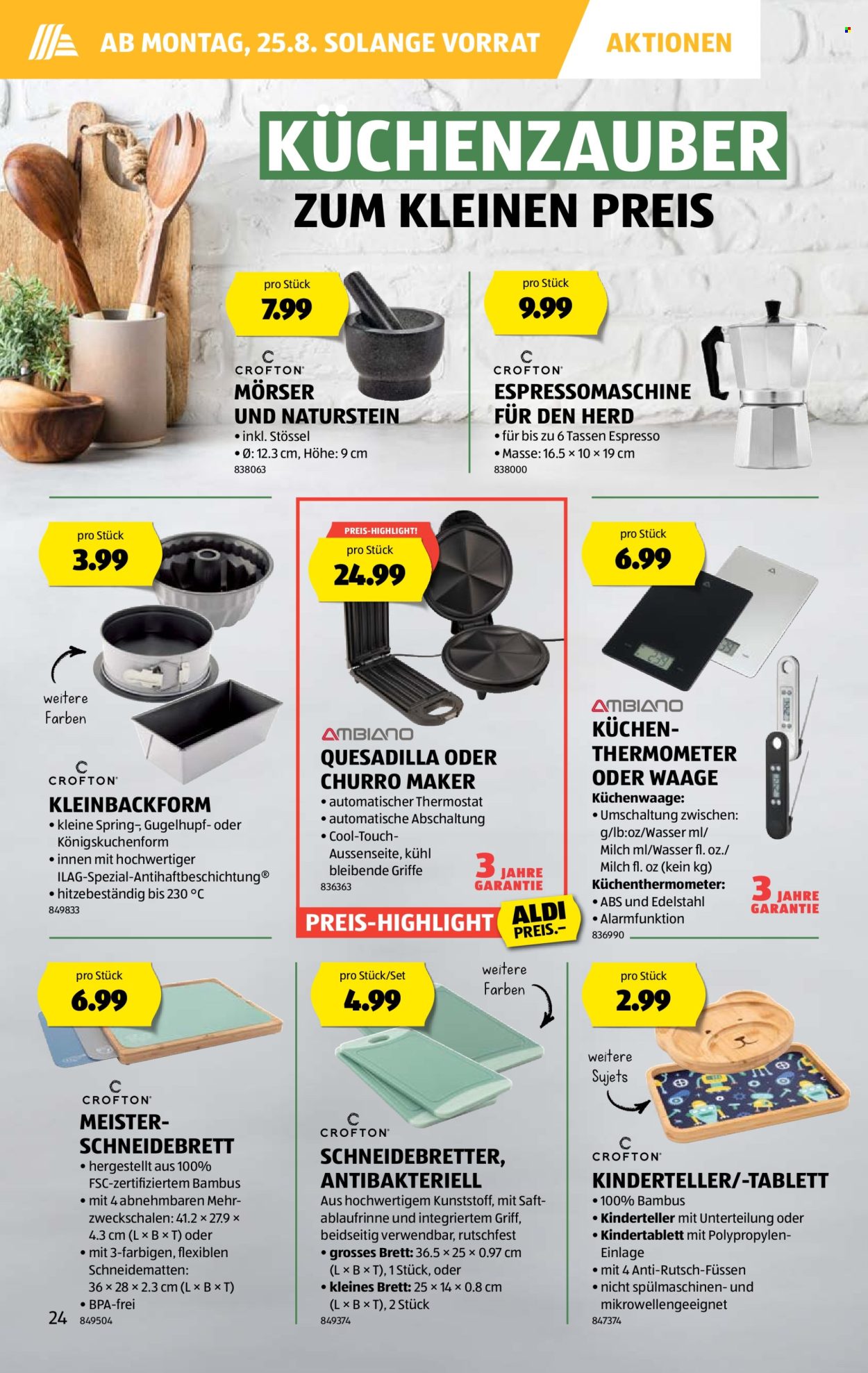 Catalogue Aldi - 21.8.2025 - 27.8.2025. Page 24. Page 24