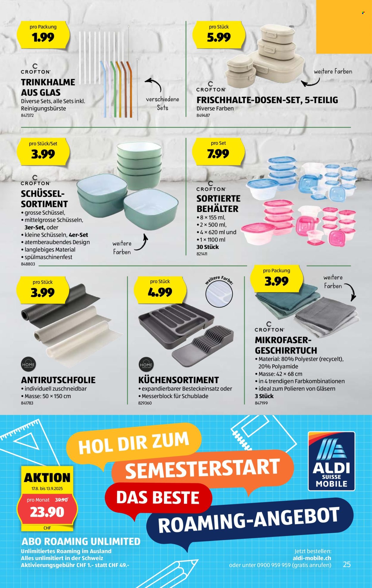 Catalogue Aldi - 21.8.2025 - 27.8.2025. Page 25. Page 25