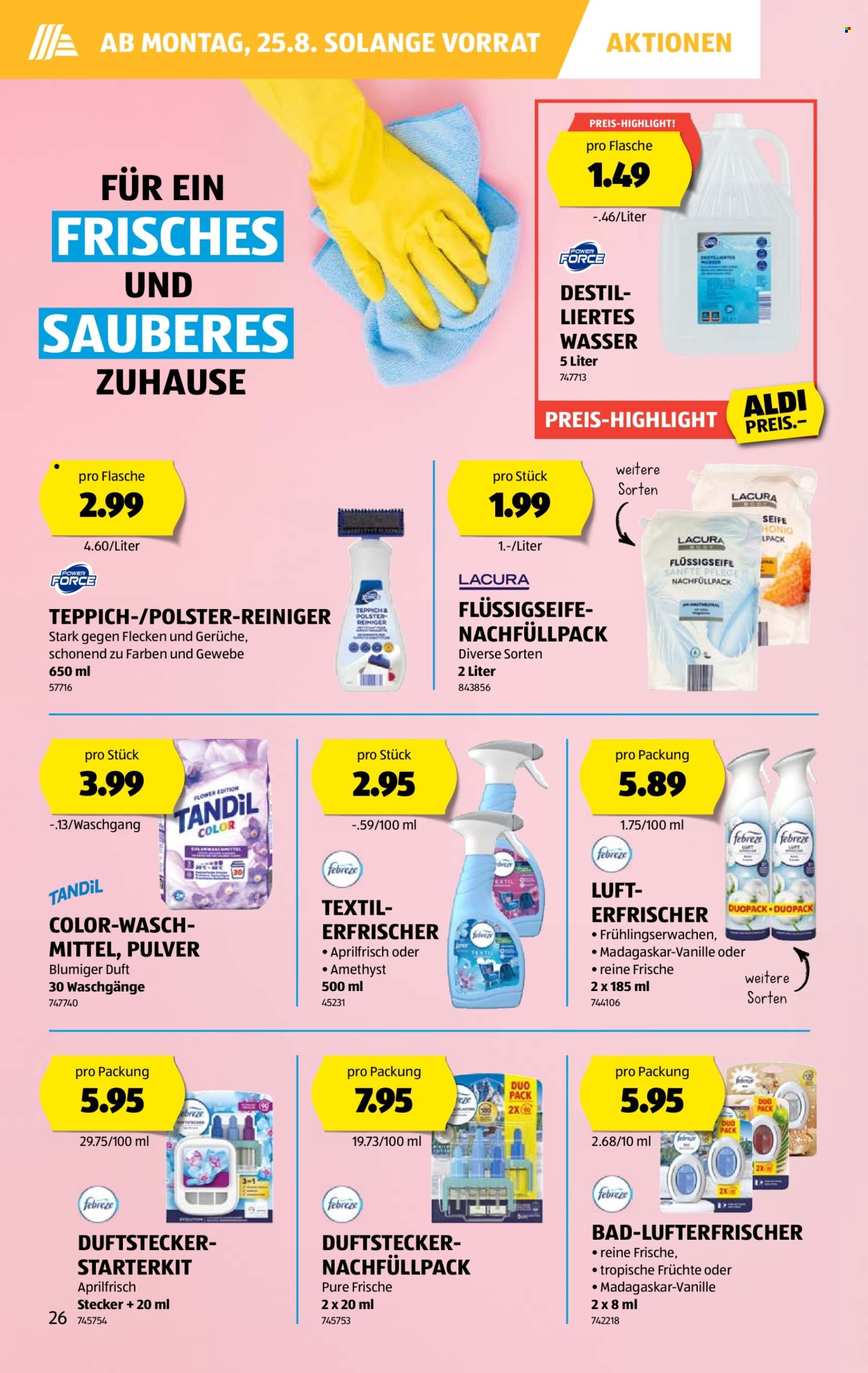 Catalogue Aldi - 21.8.2025 - 27.8.2025. Page 26. Page 26