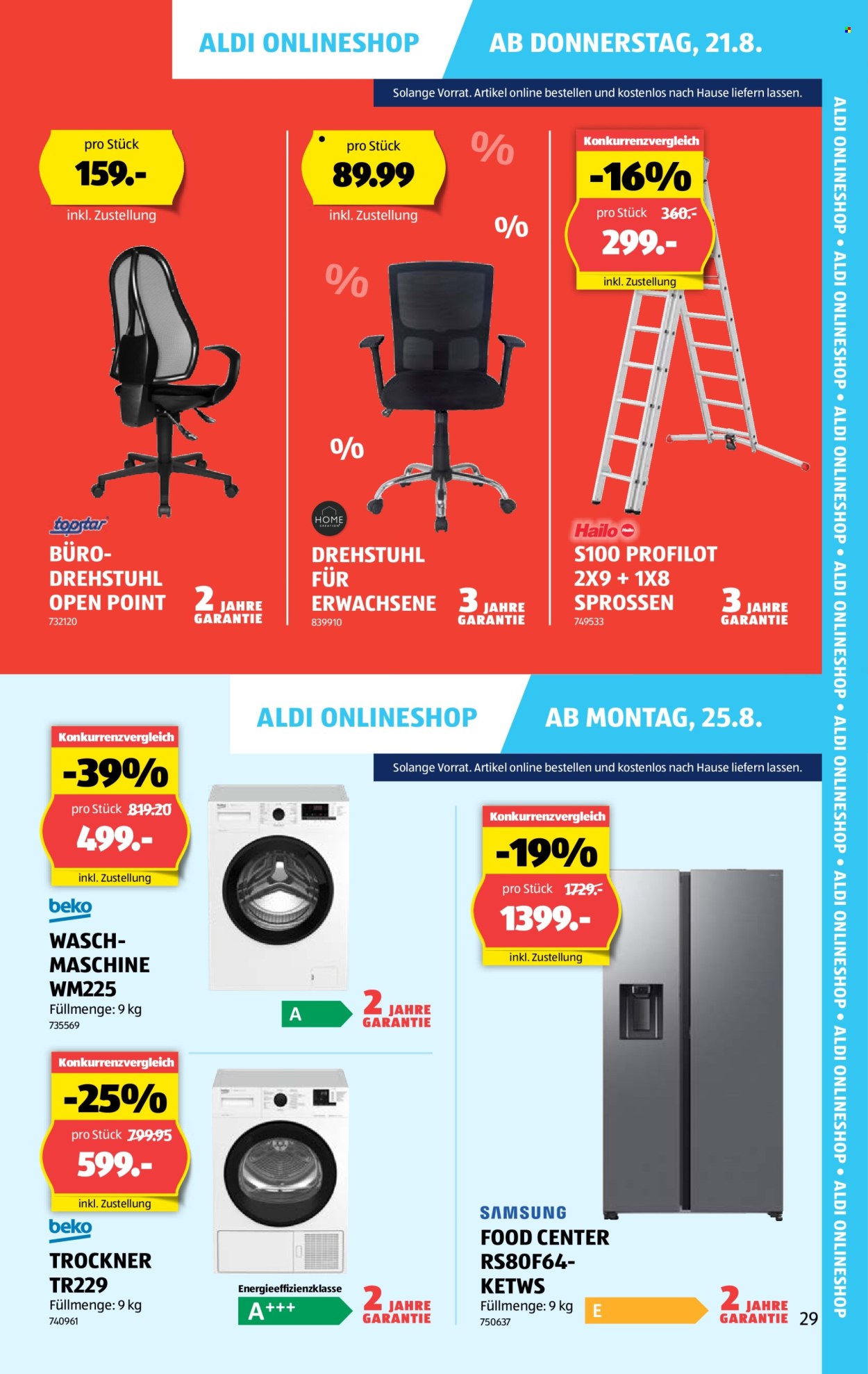 Catalogue Aldi - 21.8.2025 - 27.8.2025. Page 29. Page 29