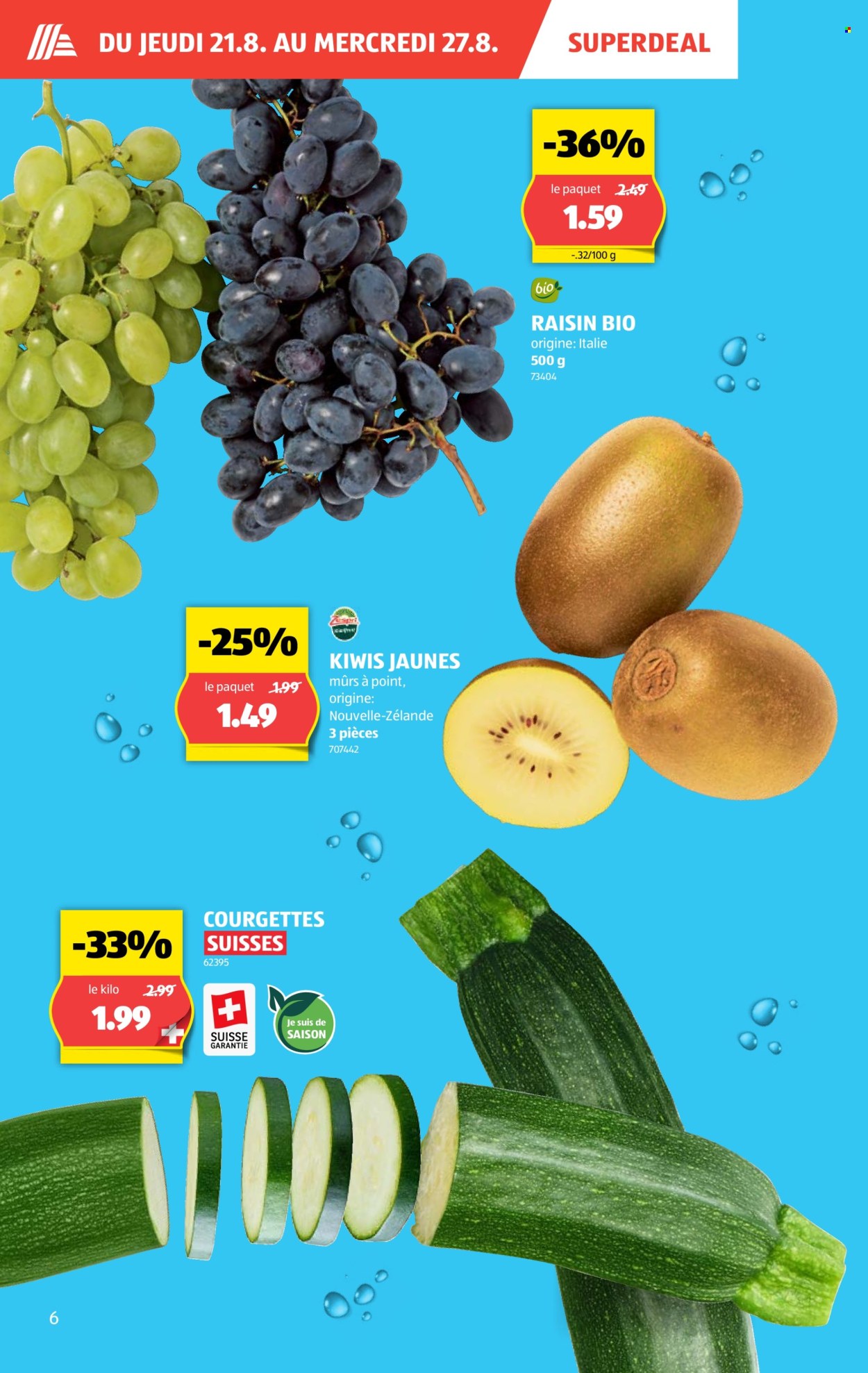 Catalogue Aldi - 21.8.2025 - 27.8.2025. Page 6. Page 6