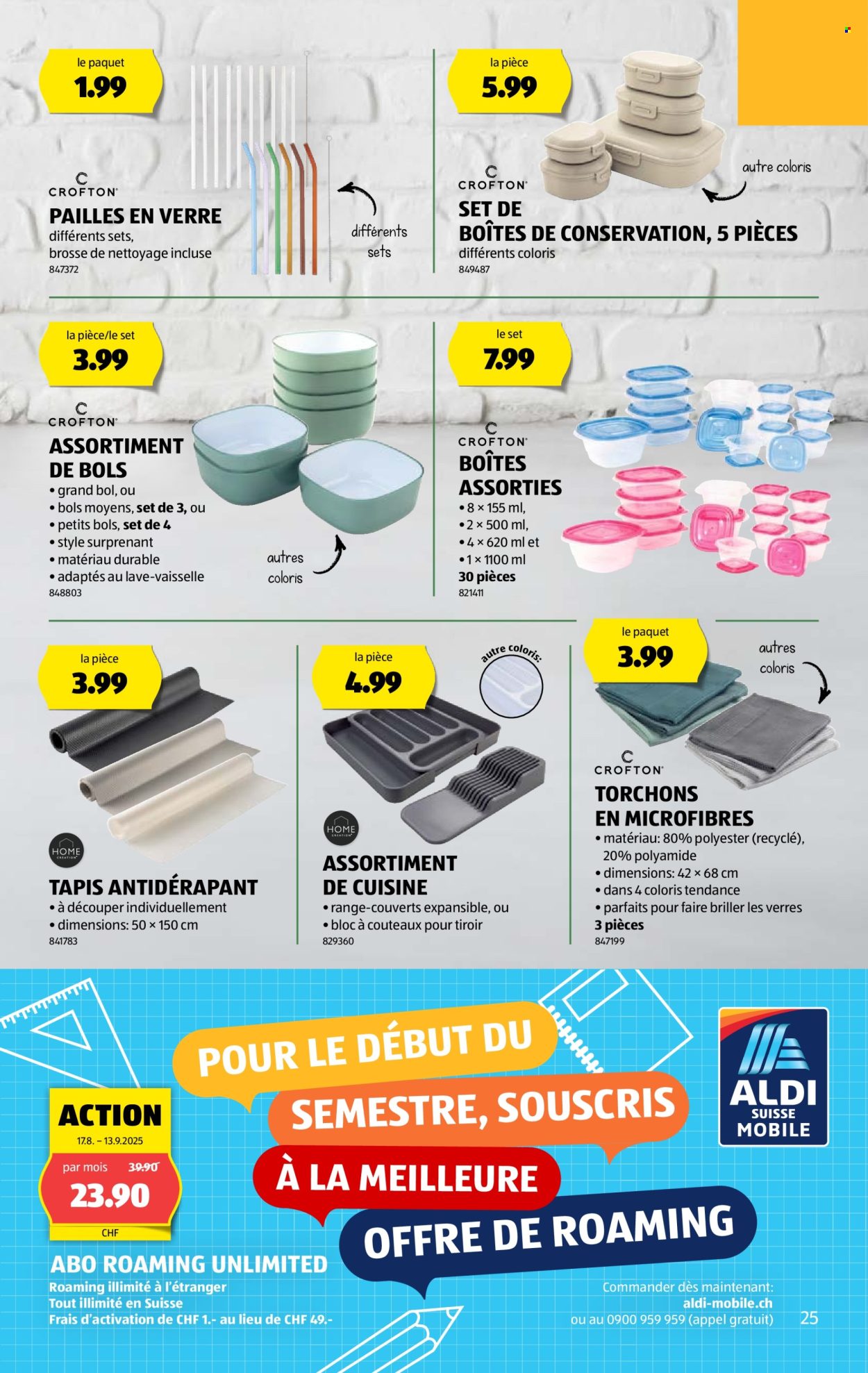Catalogue Aldi - 21.8.2025 - 27.8.2025. Page 25. Page 25