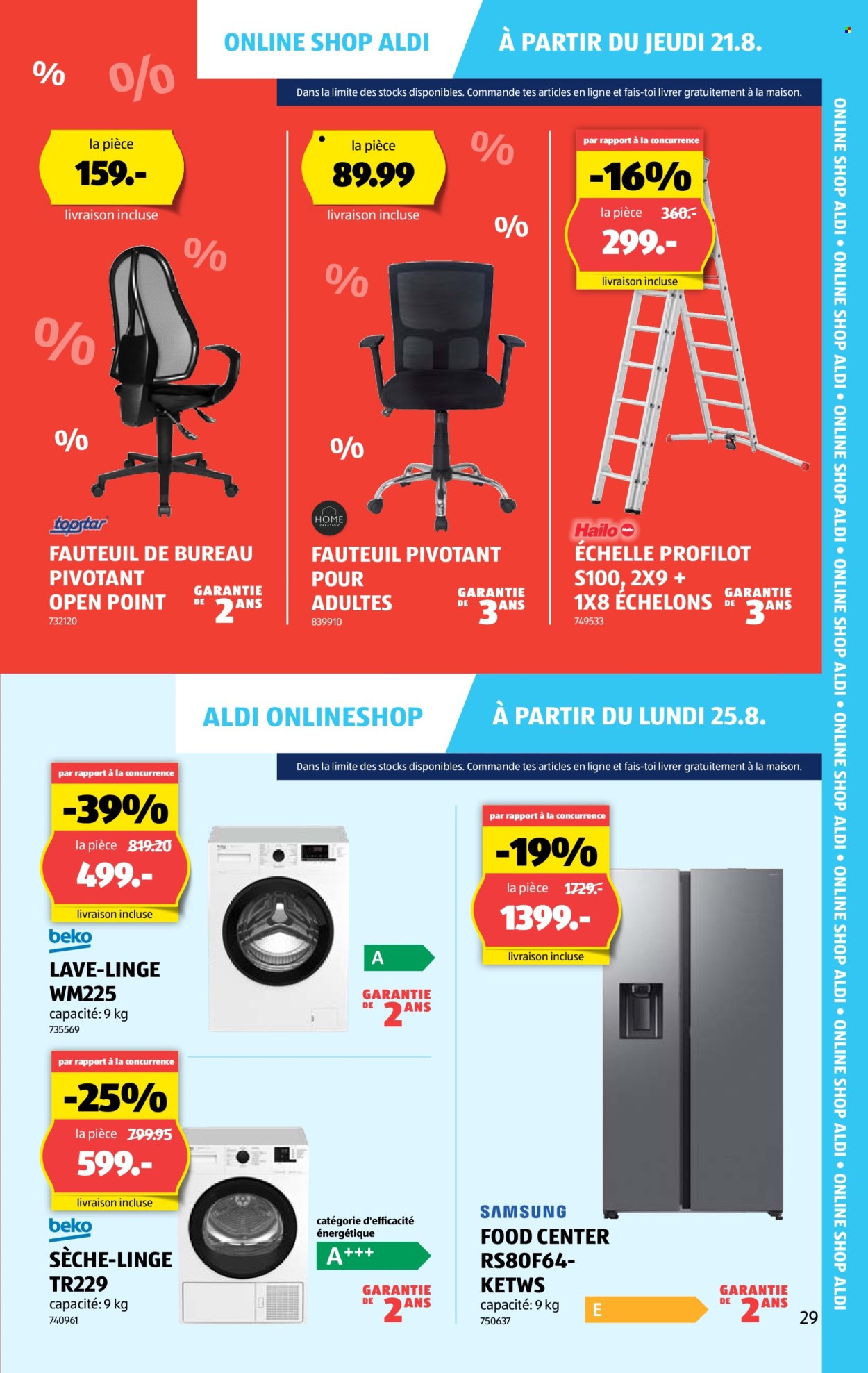 Catalogue Aldi - 21.8.2025 - 27.8.2025. Page 29. Page 29