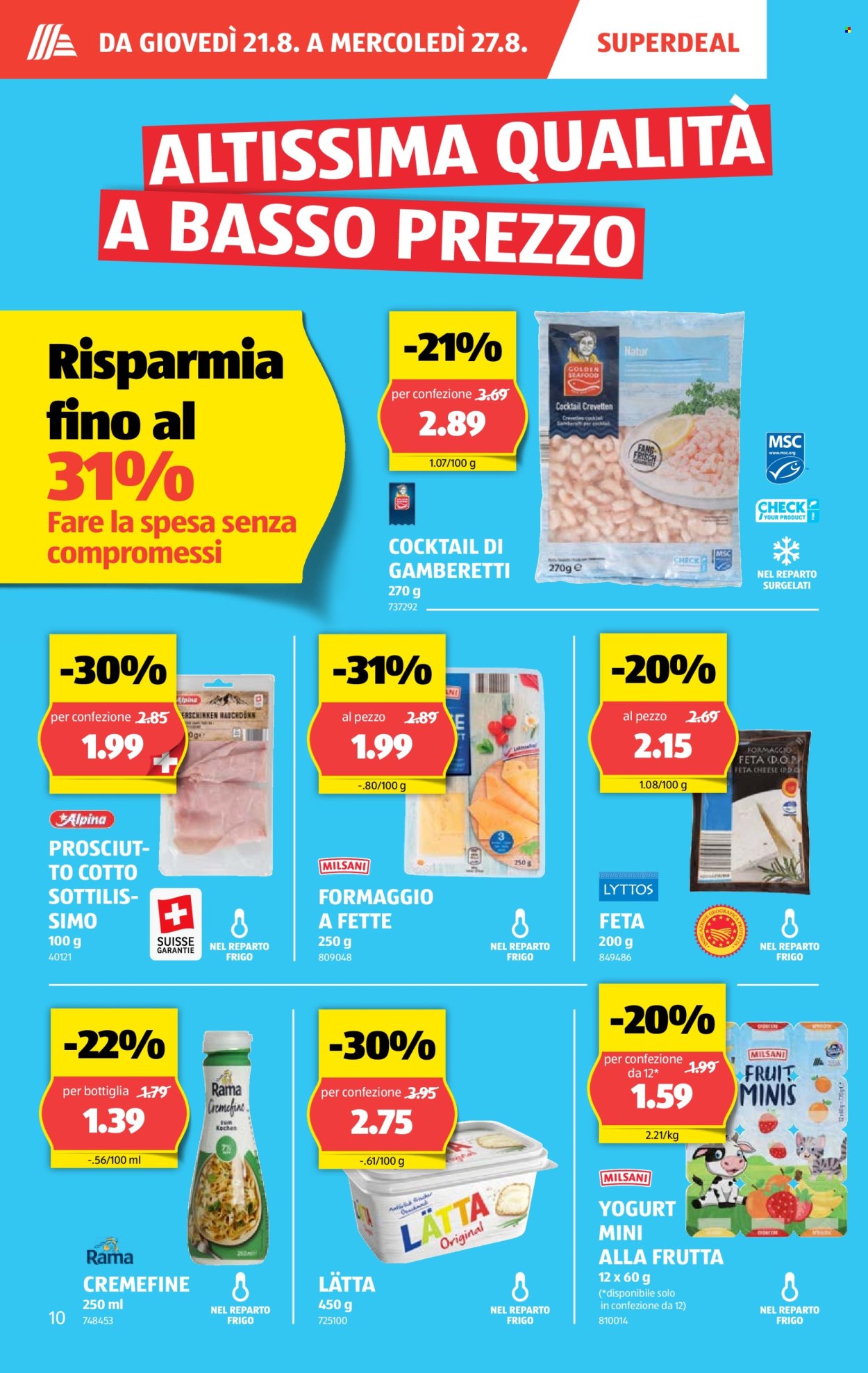 Catalogue Aldi - 21.8.2025 - 27.8.2025. Page 10. Page 10