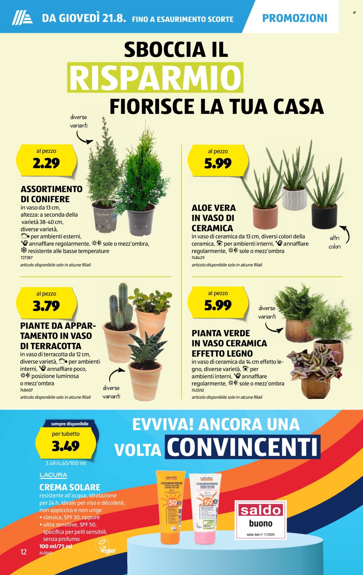 Catalogue Aldi - 21.8.2025 - 27.8.2025. Page 12. Page 12