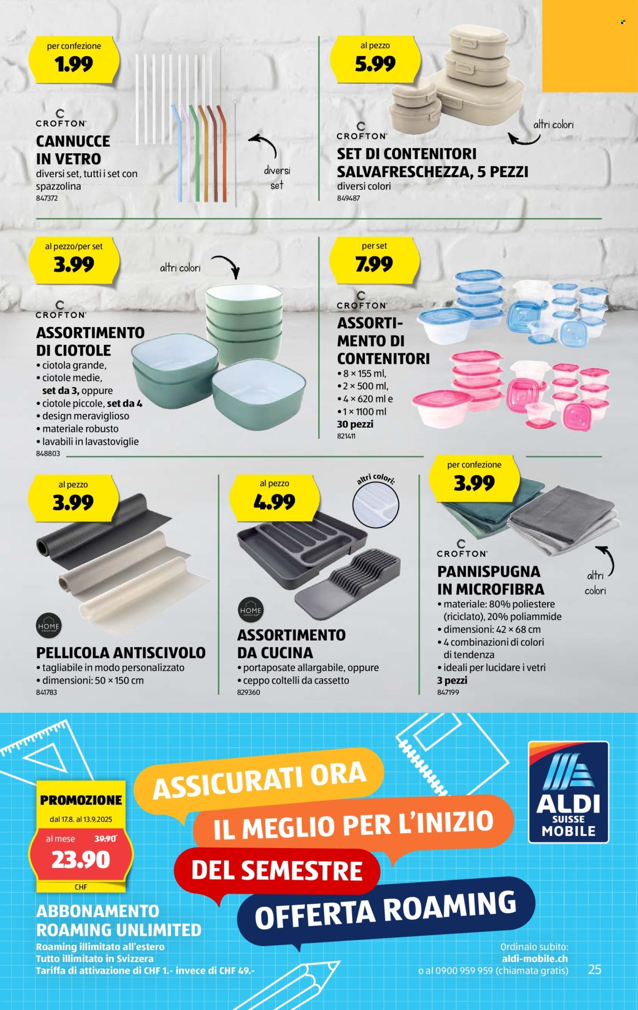 Catalogue Aldi - 21.8.2025 - 27.8.2025. Page 25. Page 25
