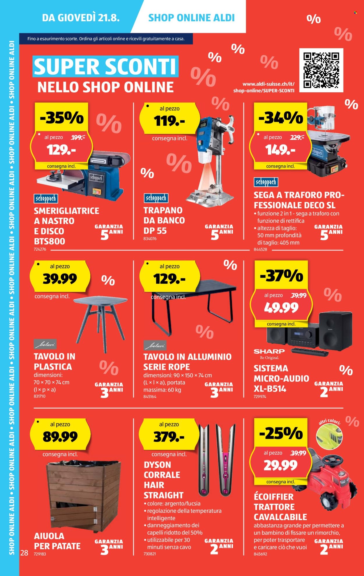 Catalogue Aldi - 21.8.2025 - 27.8.2025. Page 28. Page 28