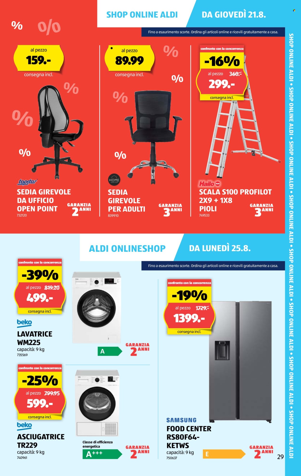 Catalogue Aldi - 21.8.2025 - 27.8.2025. Page 29. Page 29
