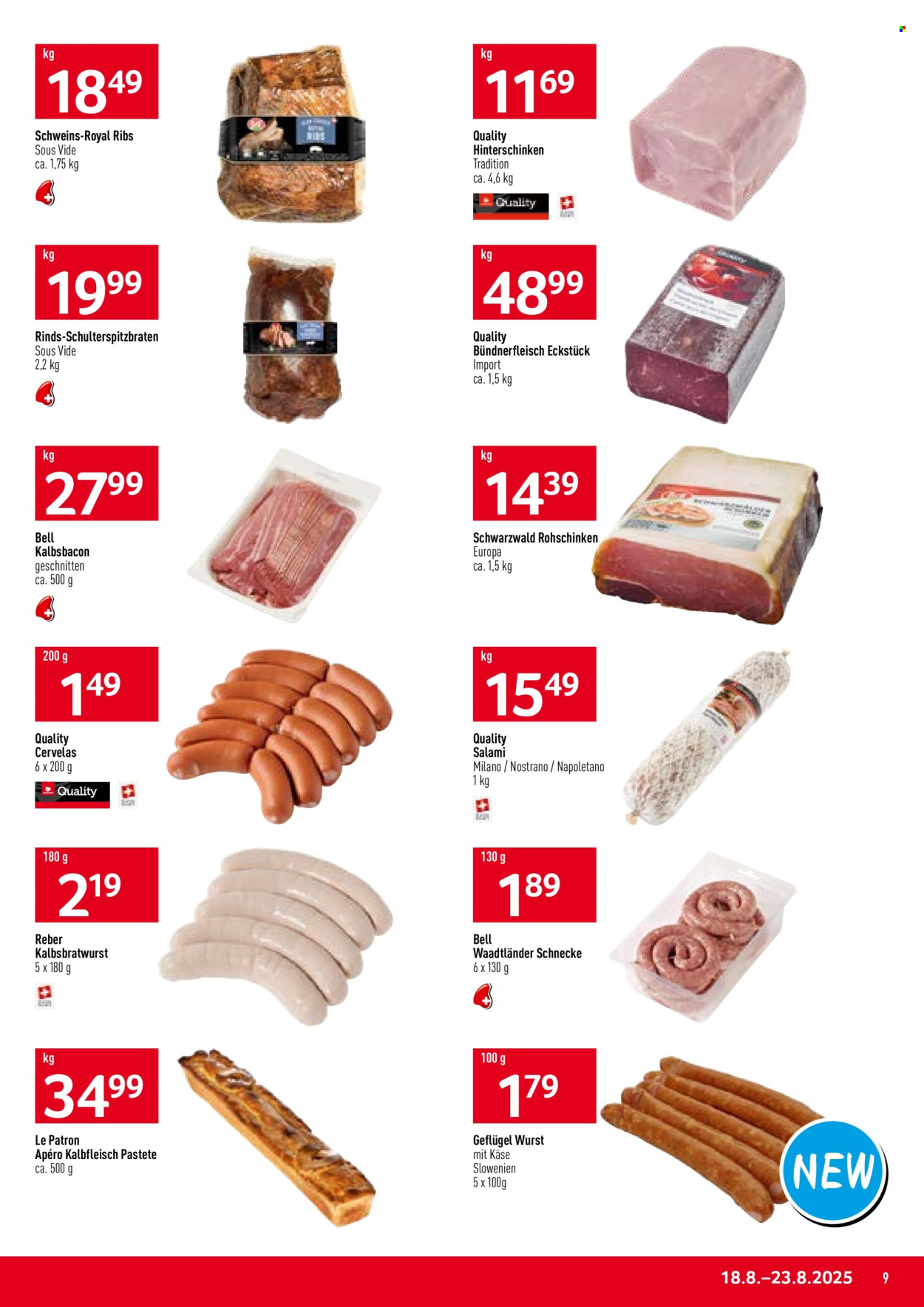 Catalogue Prodega - 18.8.2025 - 23.8.2025. Page 9. Page 9