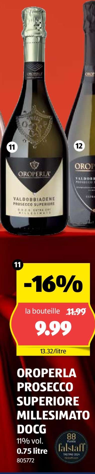 OROPERLA PROSECCO SUPERIORE MILLESIMATO DOCG