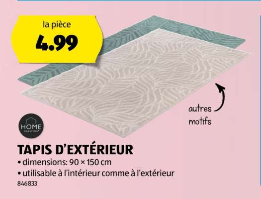 Tapis d'extérieur