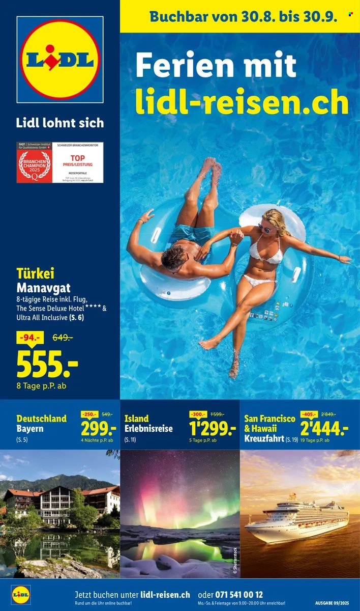 Catalogue Lidl - 30.8.2025 - 30.9.2025. Page 1. Page 1