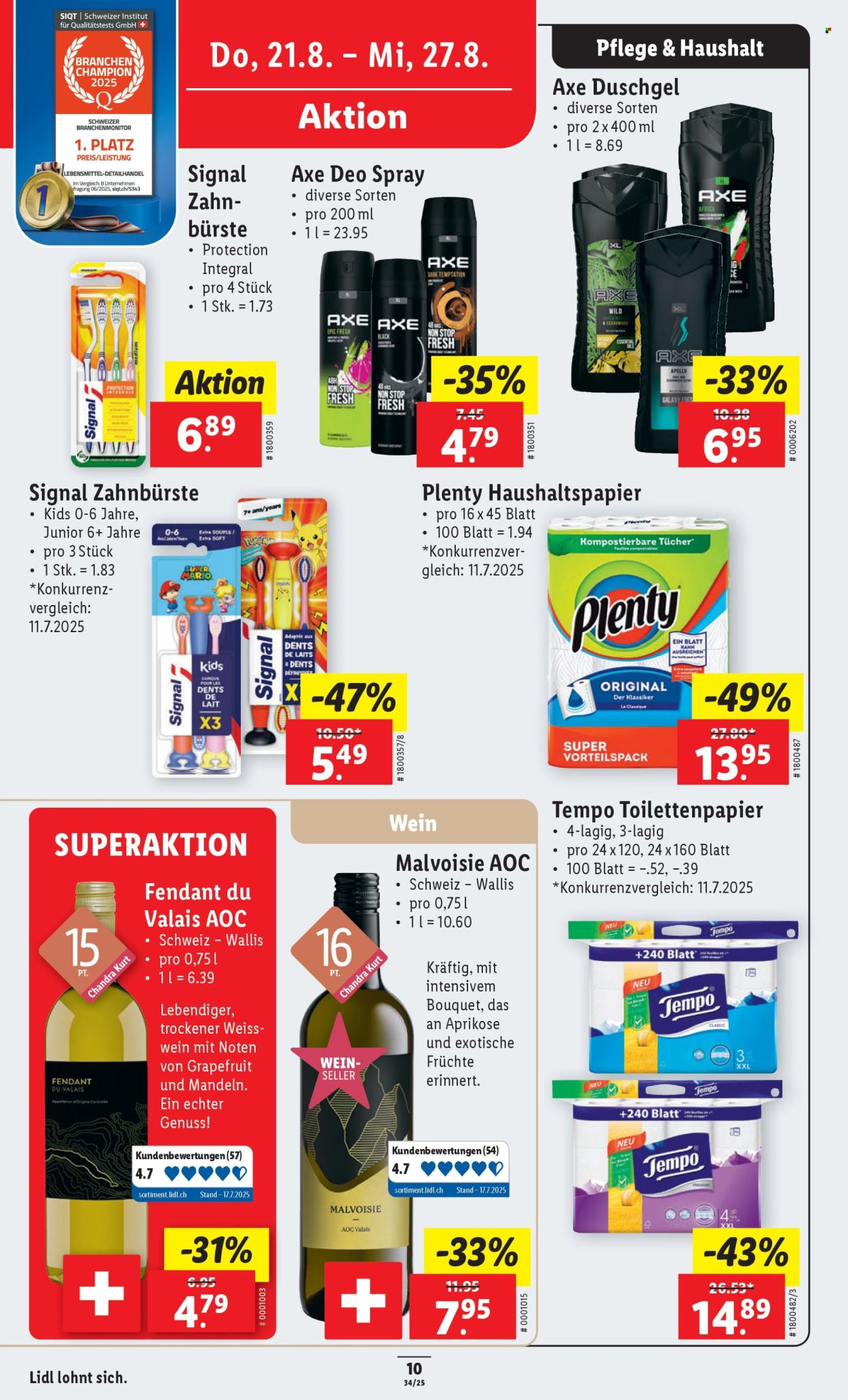 Catalogue Lidl - 21.8.2025 - 27.8.2025. Page 12. Page 12