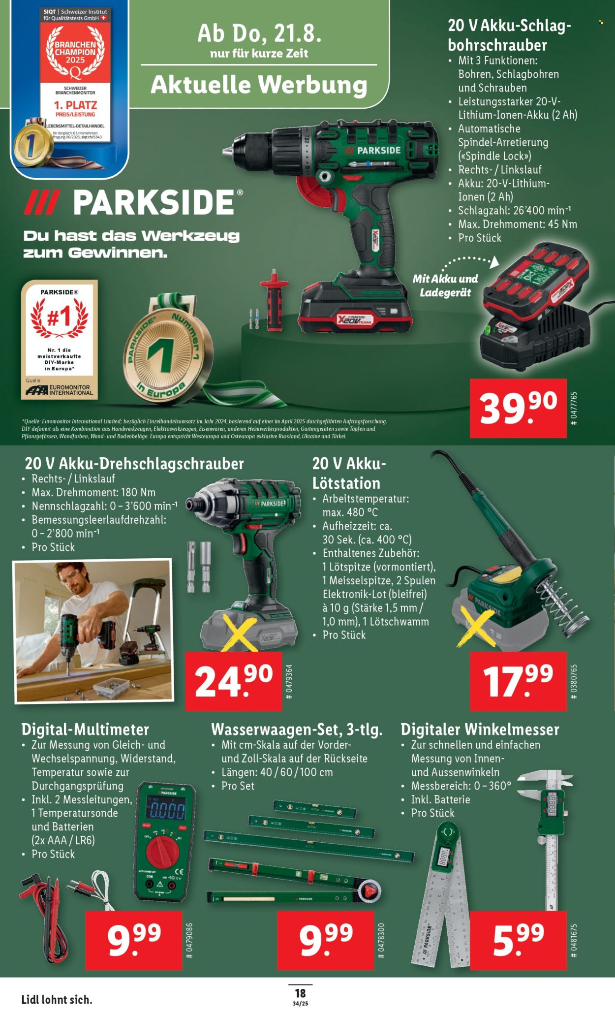 Catalogue Lidl - 21.8.2025 - 27.8.2025. Page 20. Page 20