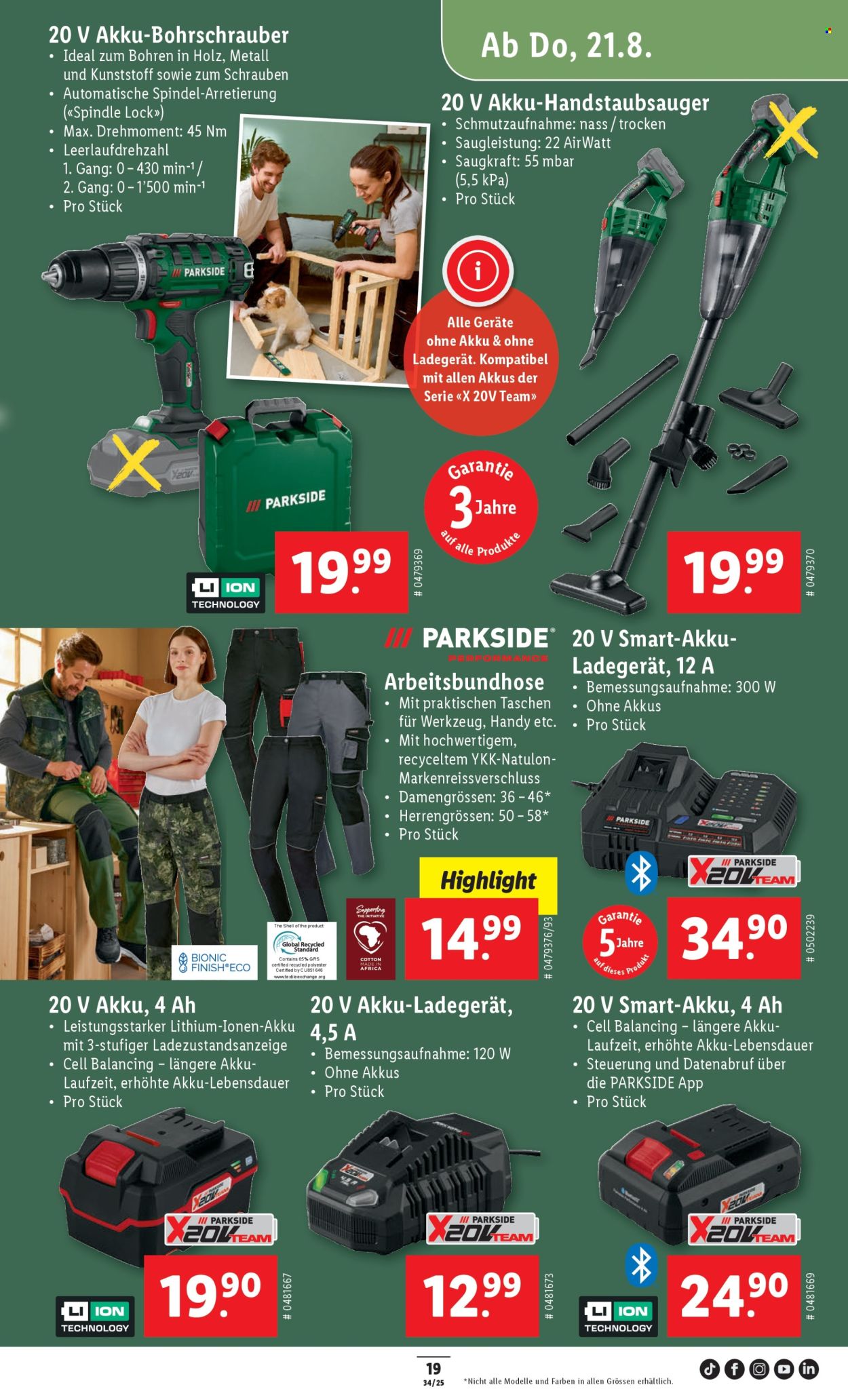 Catalogue Lidl - 21.8.2025 - 27.8.2025. Page 21. Page 21