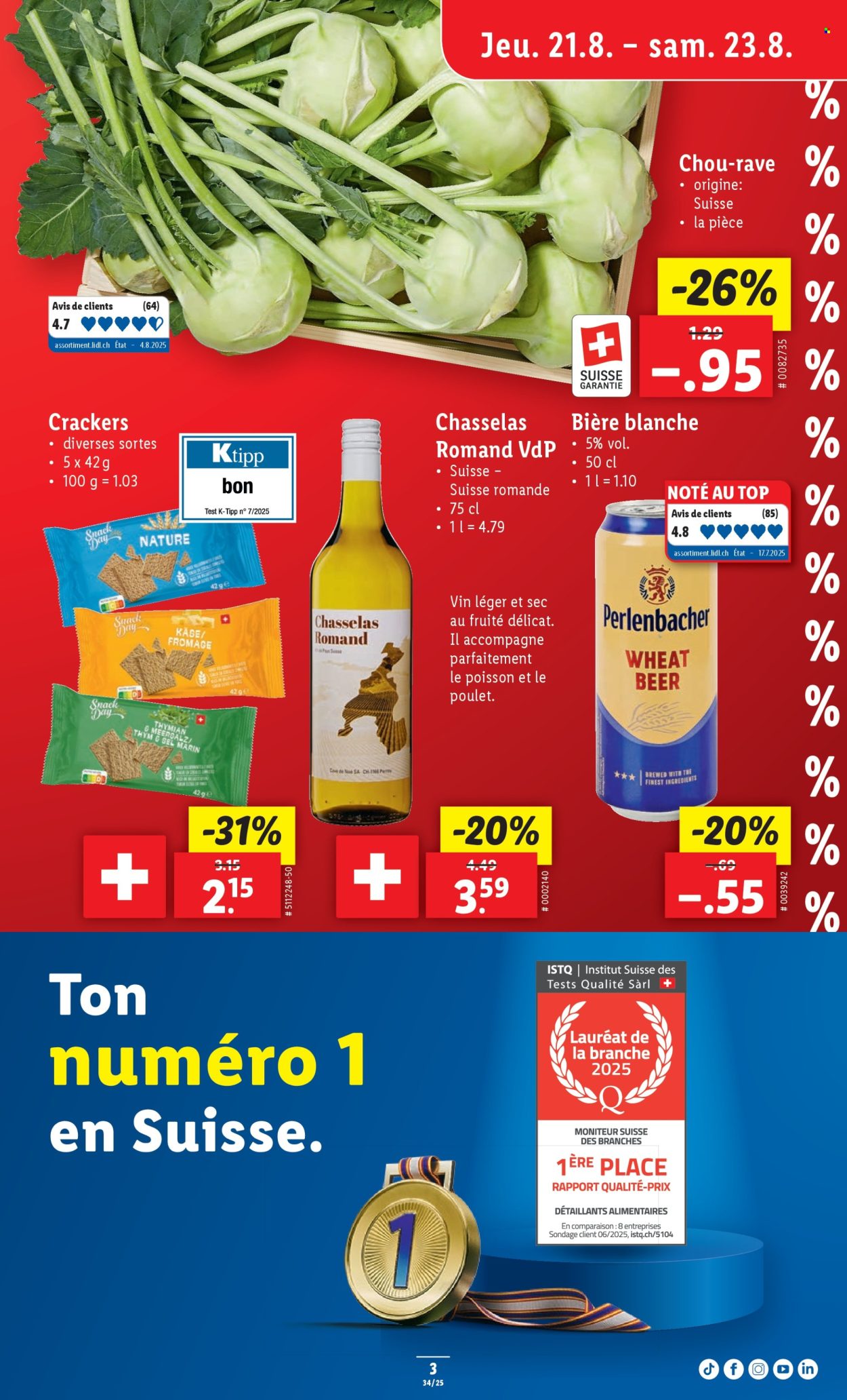 Catalogue Lidl - 21.8.2025 - 27.8.2025. Page 3. Page 3