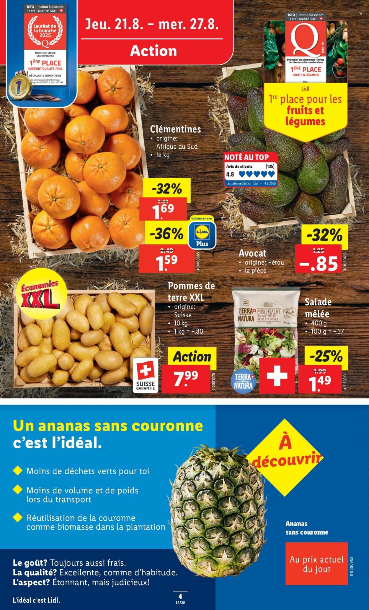 Catalogue Lidl - 21.8.2025 - 27.8.2025. Page 4. Page 4