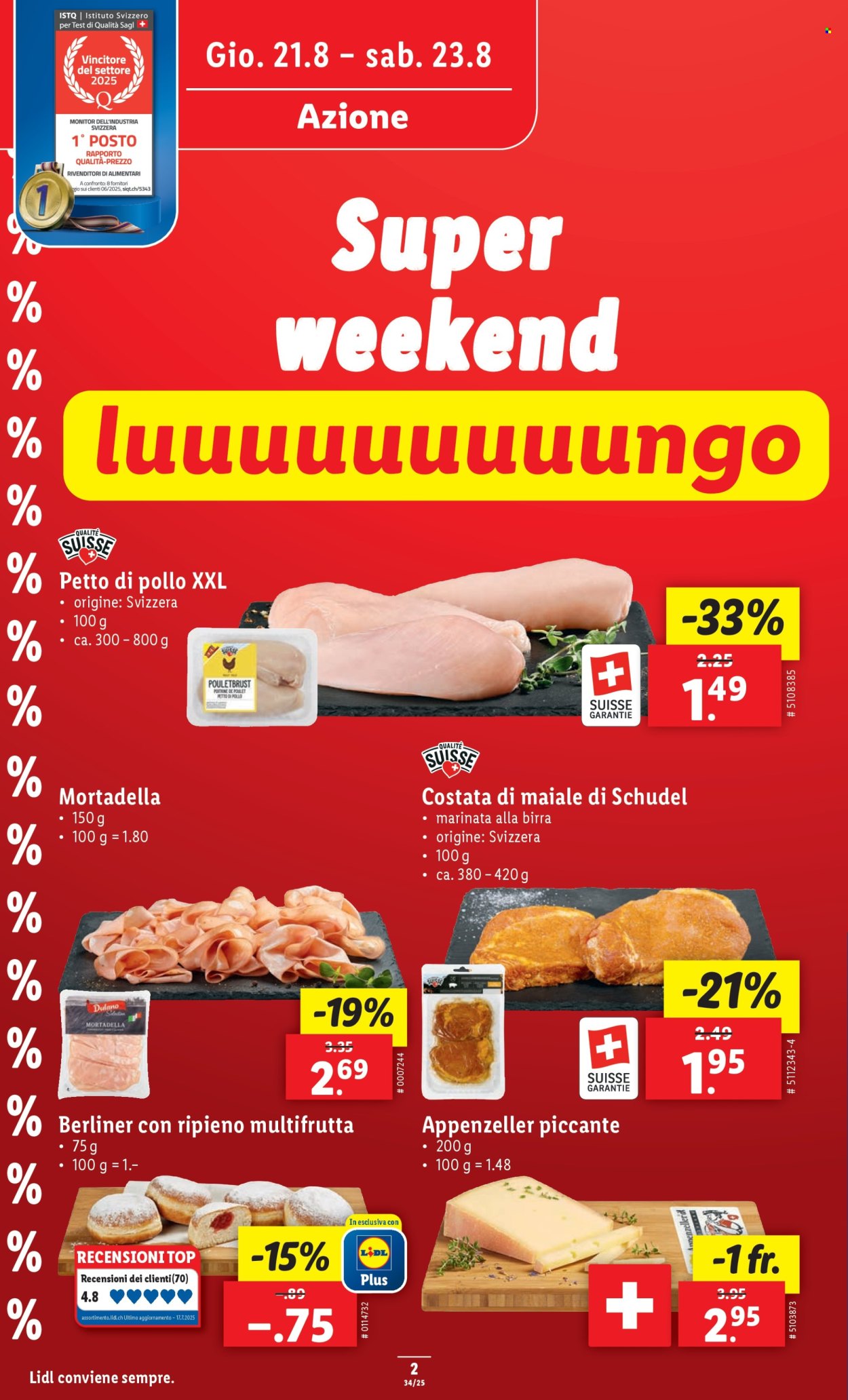 Catalogue Lidl - 21.8.2025 - 27.8.2025. Page 2. Page 2