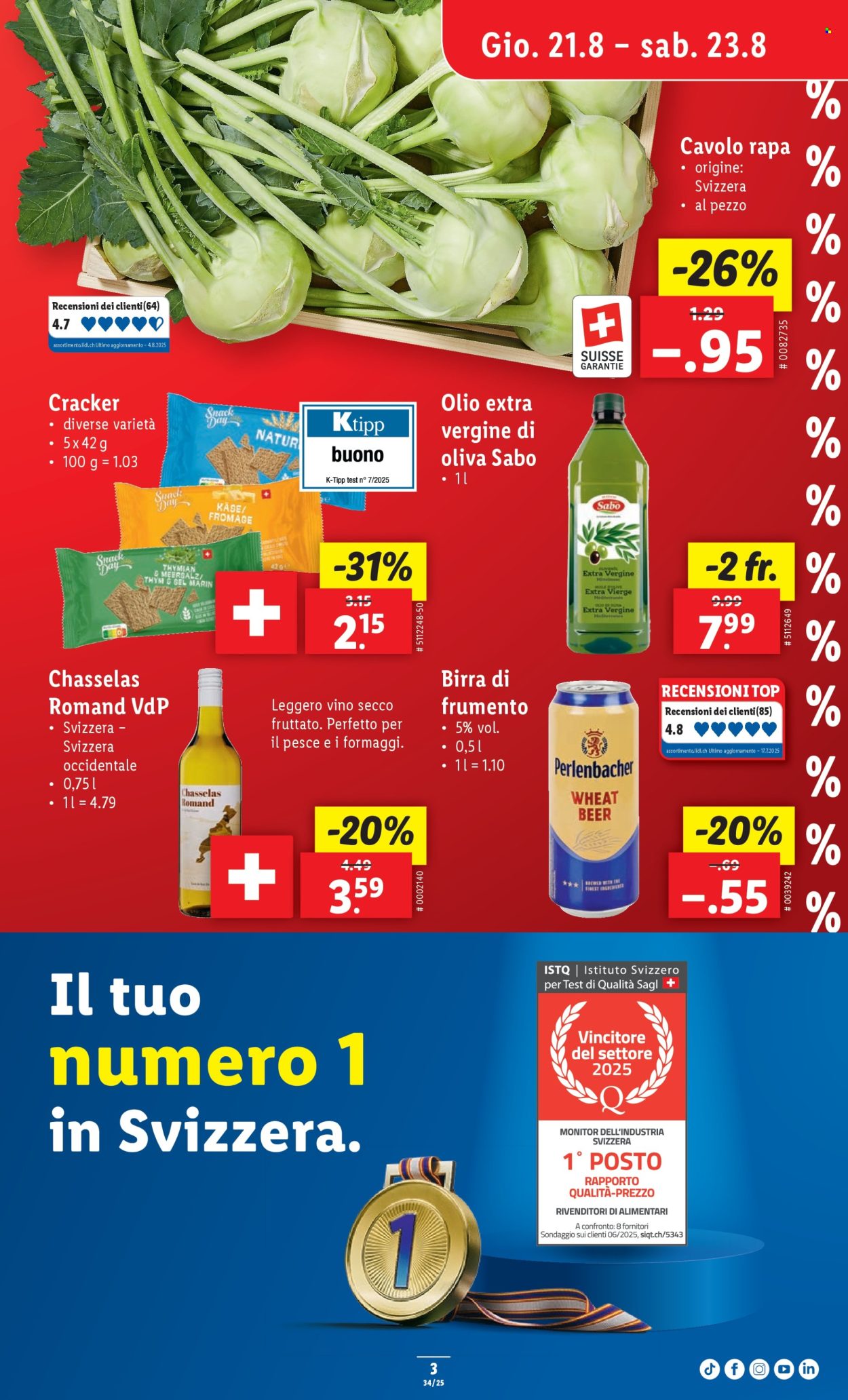 Catalogue Lidl - 21.8.2025 - 27.8.2025. Page 3. Page 3