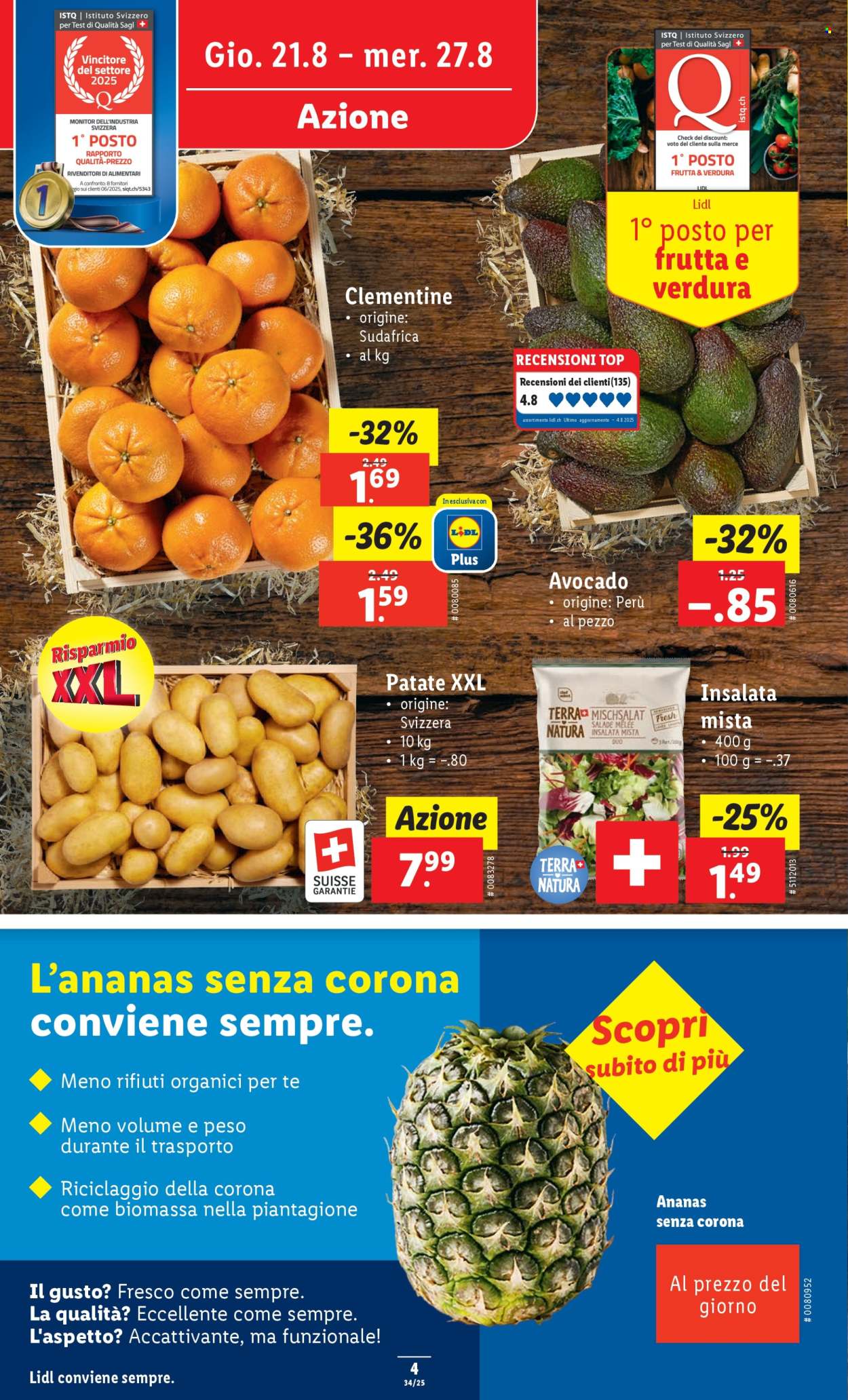 Catalogue Lidl - 21.8.2025 - 27.8.2025. Page 4. Page 4