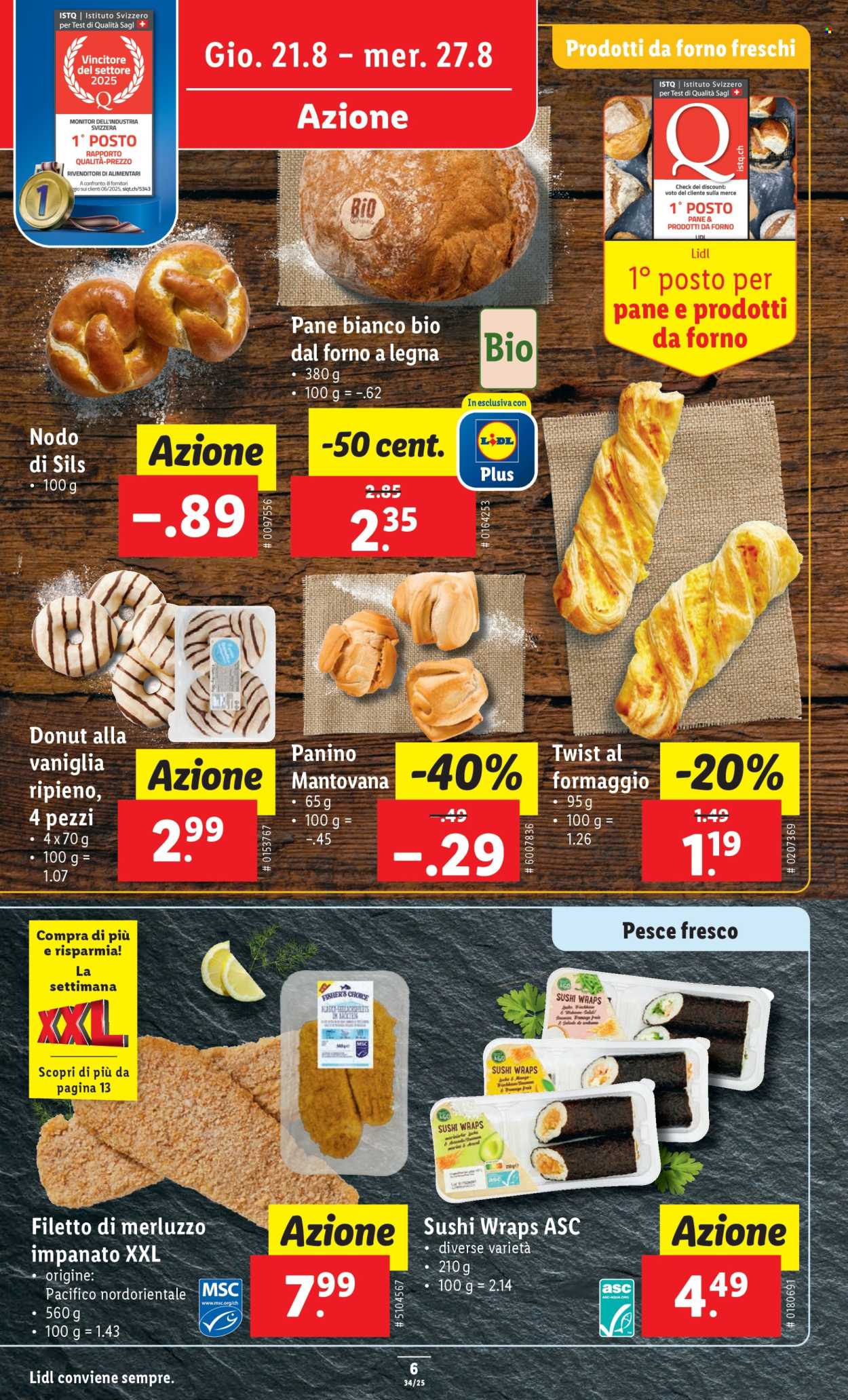 Catalogue Lidl - 21.8.2025 - 27.8.2025. Page 6. Page 6