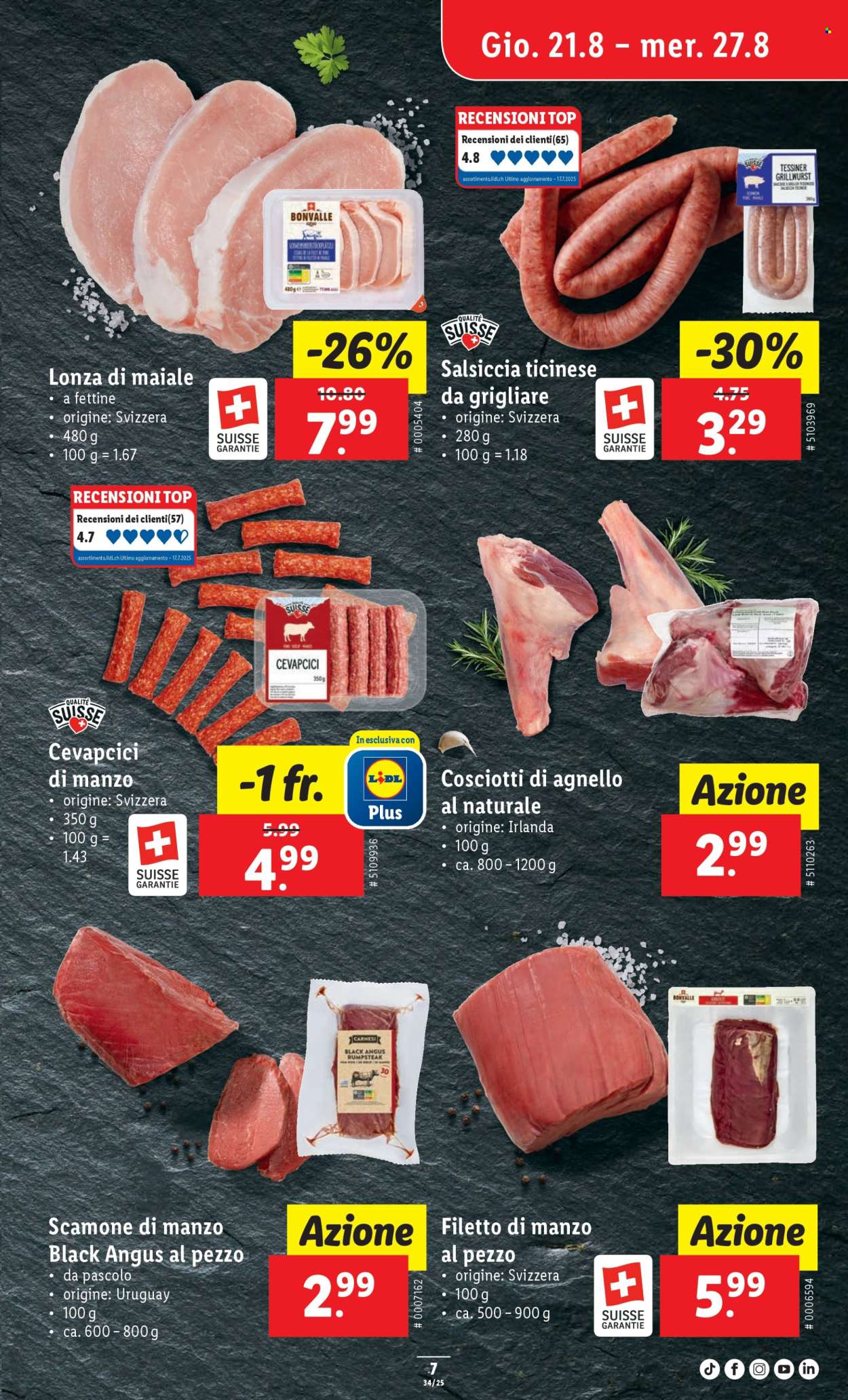 Catalogue Lidl - 21.8.2025 - 27.8.2025. Page 7. Page 7