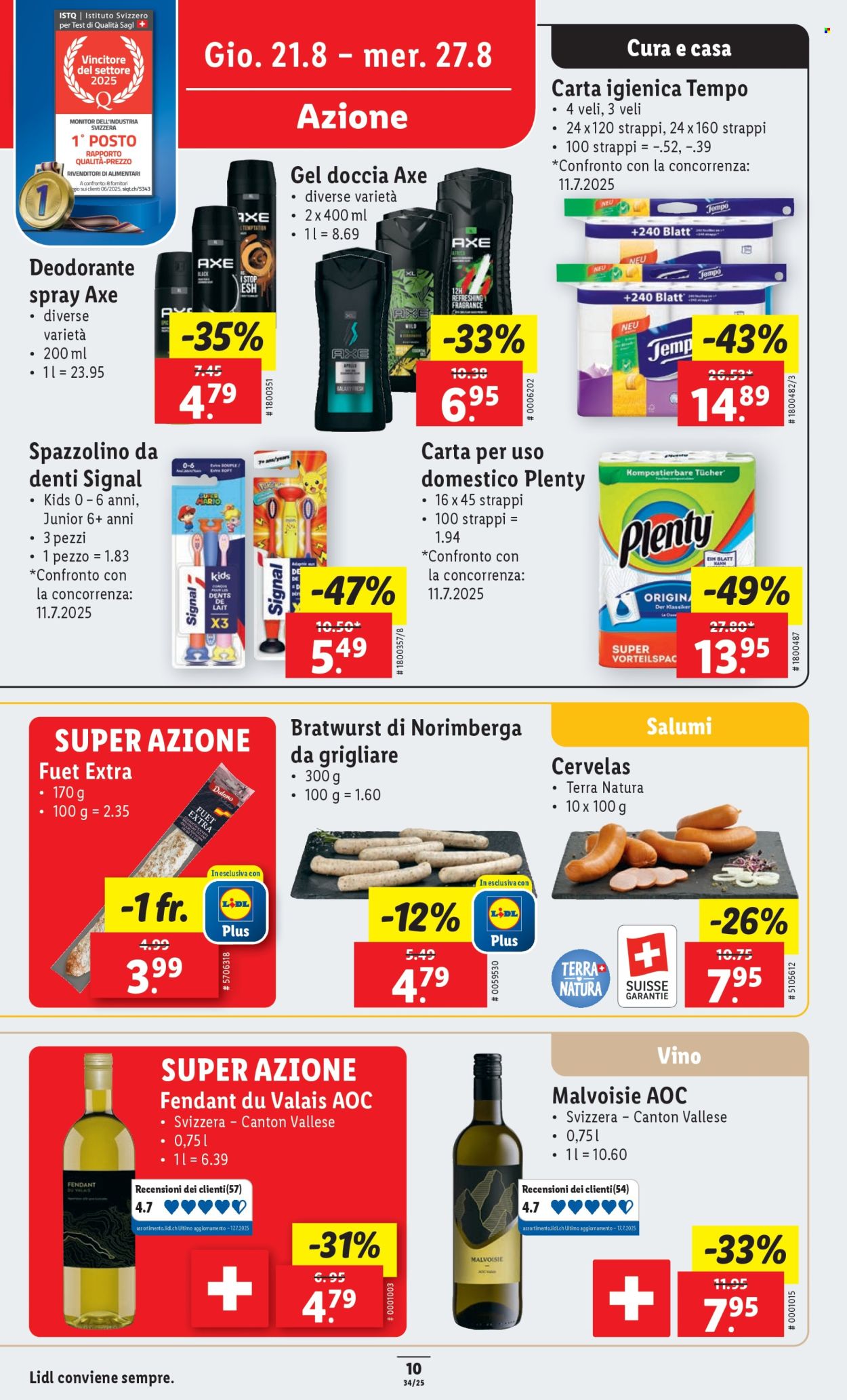 Catalogue Lidl - 21.8.2025 - 27.8.2025. Page 12. Page 12