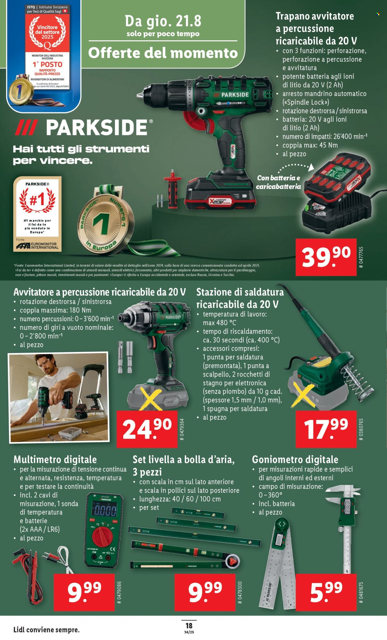 Catalogue Lidl - 21.8.2025 - 27.8.2025. Page 20. Page 20