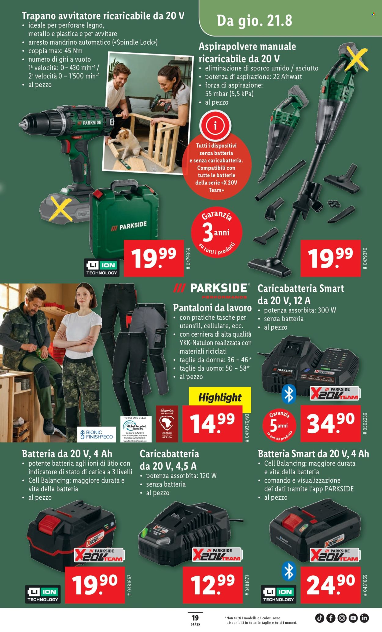 Catalogue Lidl - 21.8.2025 - 27.8.2025. Page 21. Page 21