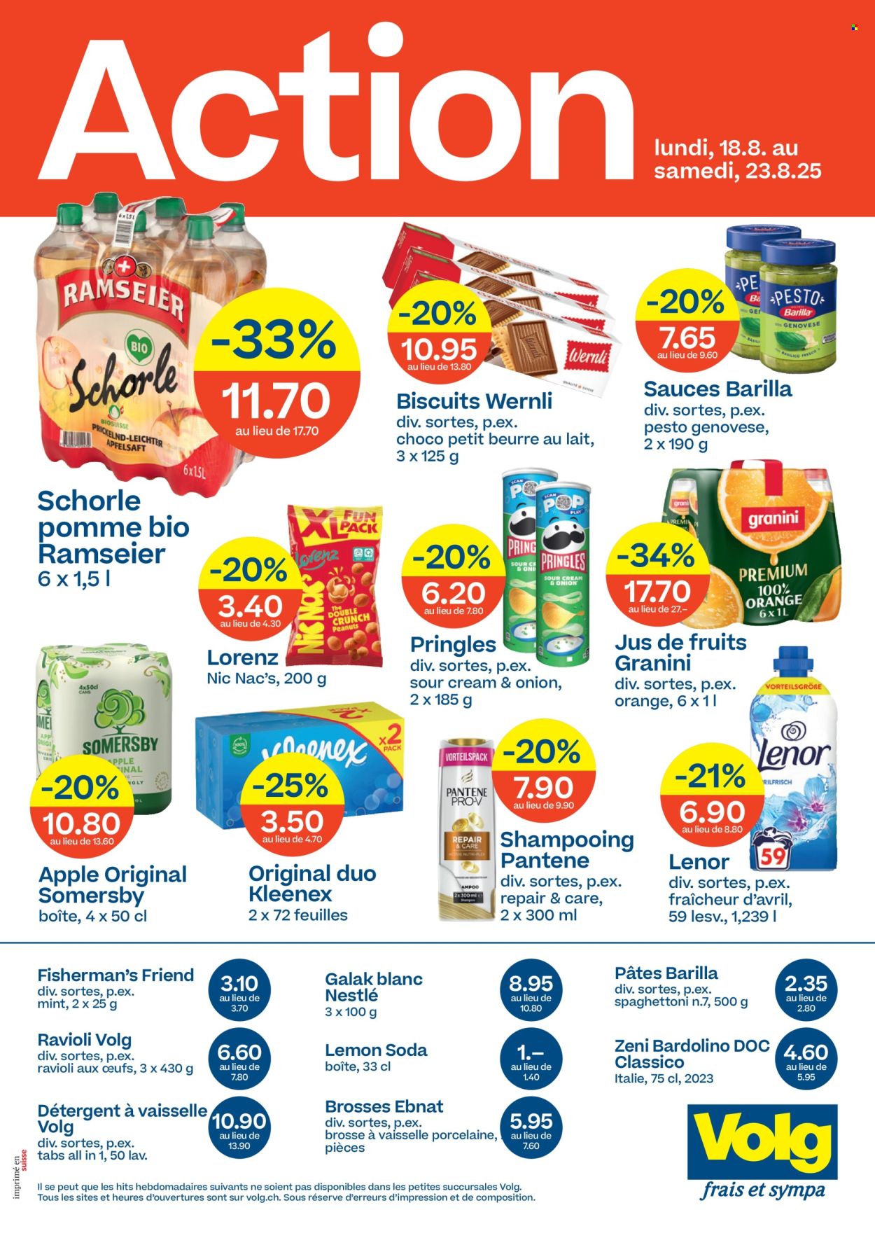 Catalogue Volg - 18.8.2025 - 23.8.2025. Page 1. Page 1