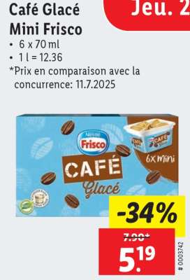 Café Glacé Mini Frisco