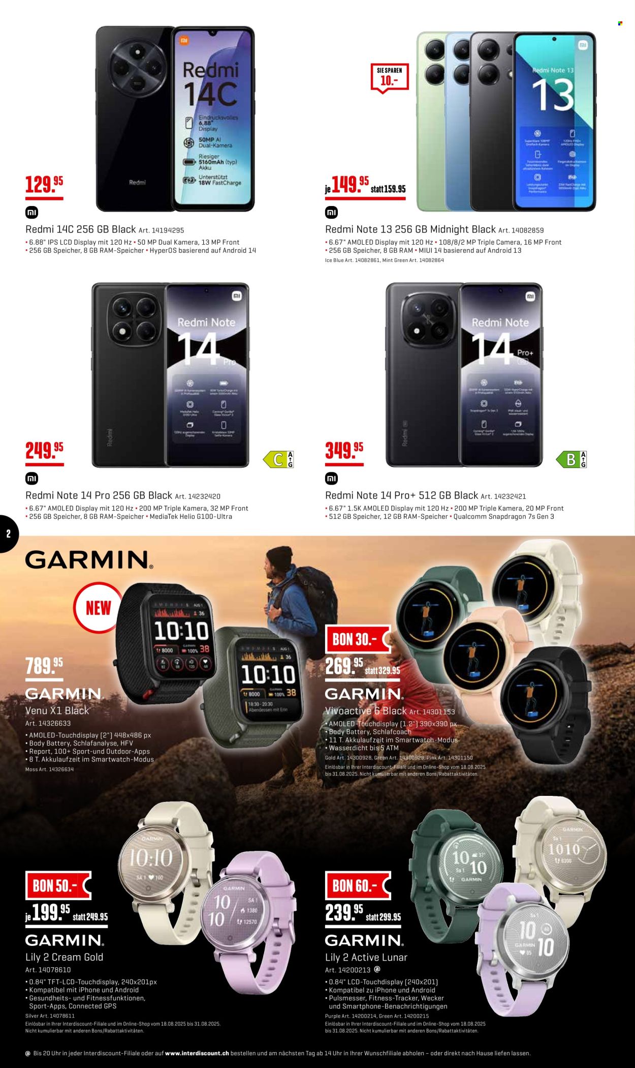 Catalogue Interdiscount - 18.8.2025 - 31.8.2025. Page 2. Page 2