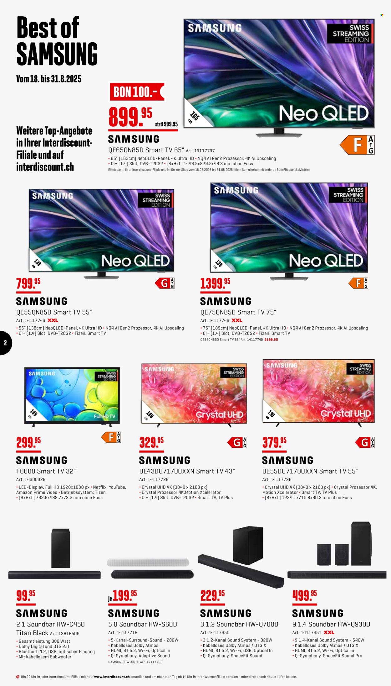 Catalogue Interdiscount - 18.8.2025 - 31.8.2025. Page 2. Page 2