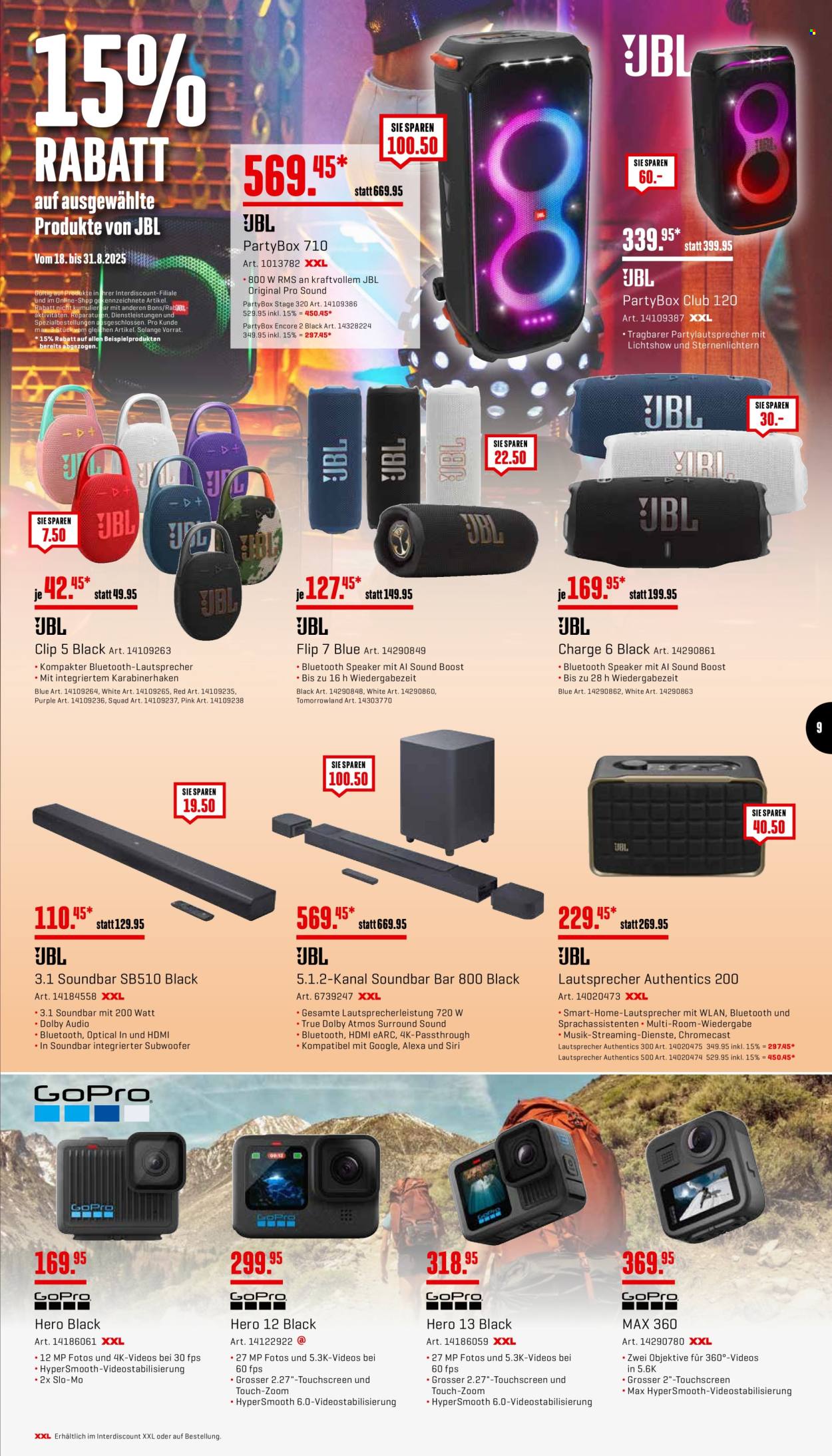 Catalogue Interdiscount - 18.8.2025 - 31.8.2025. Page 9. Page 9