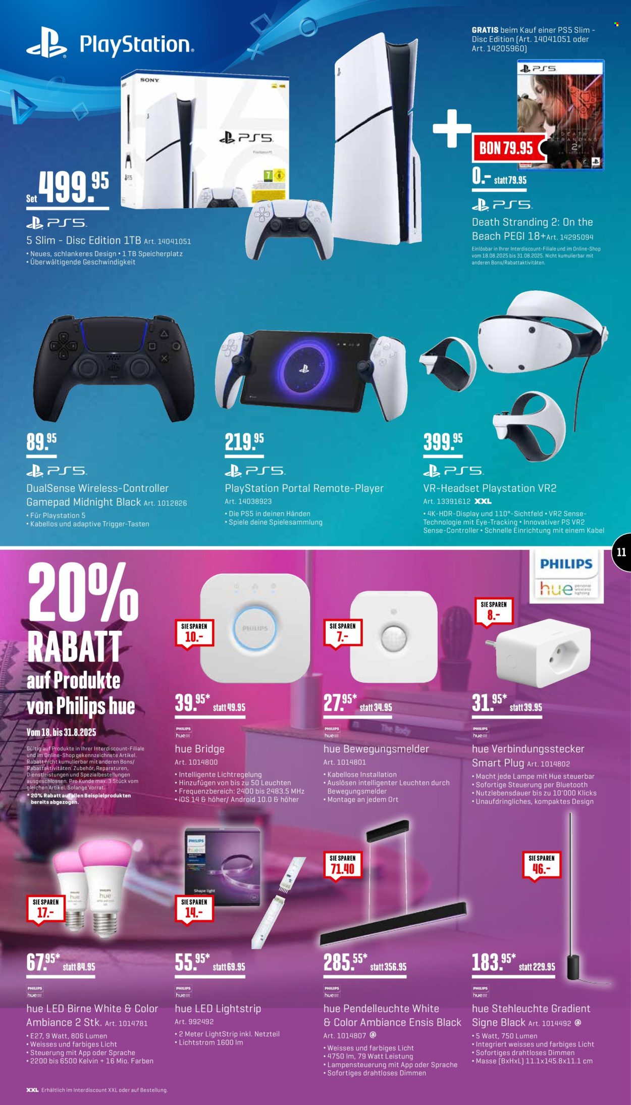 Catalogue Interdiscount - 18.8.2025 - 31.8.2025. Page 11. Page 11