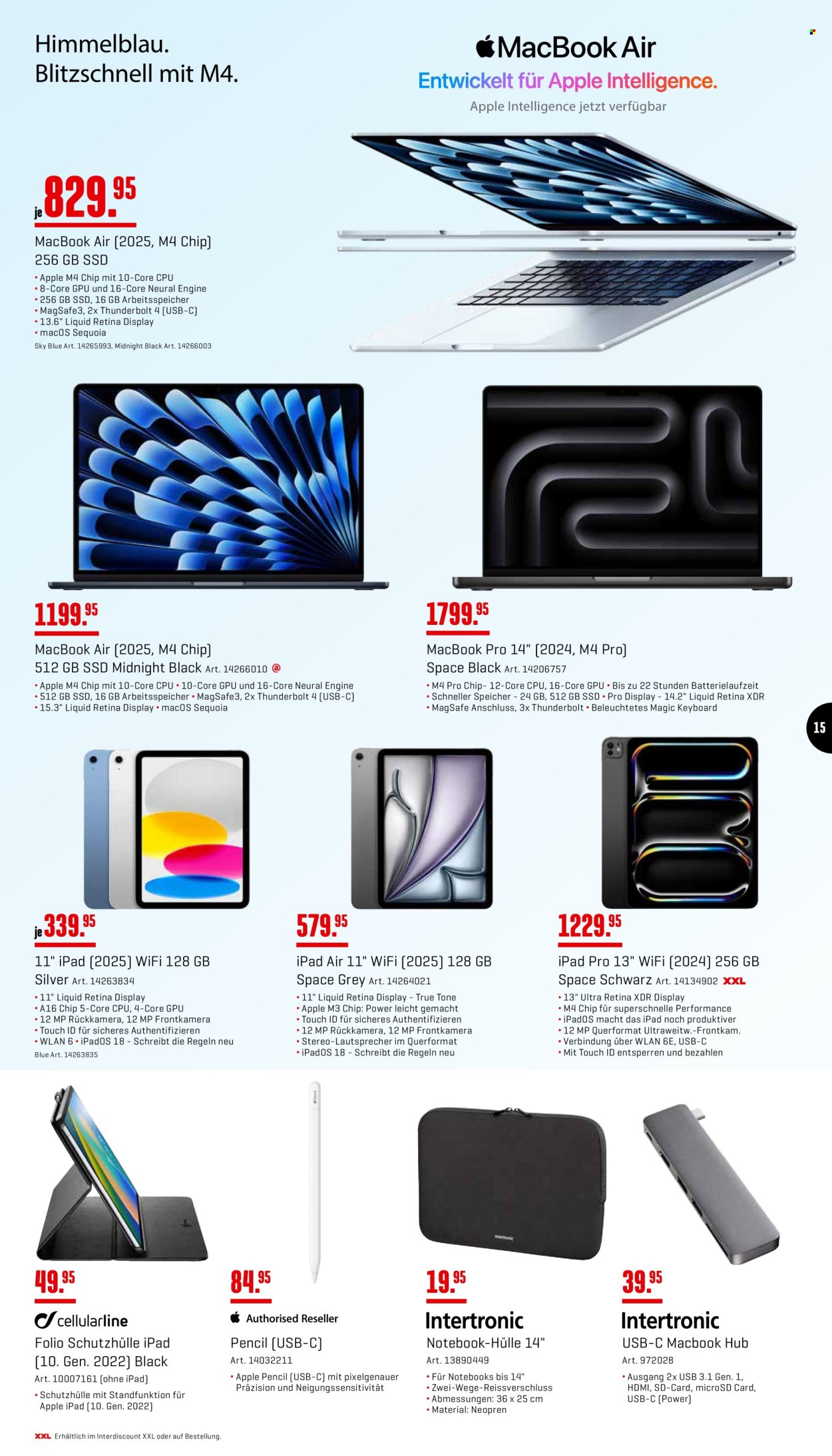 Catalogue Interdiscount - 18.8.2025 - 31.8.2025. Page 15. Page 15