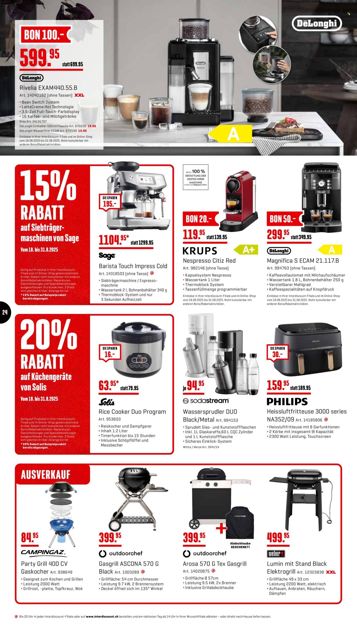 Catalogue Interdiscount - 18.8.2025 - 31.8.2025. Page 24. Page 24