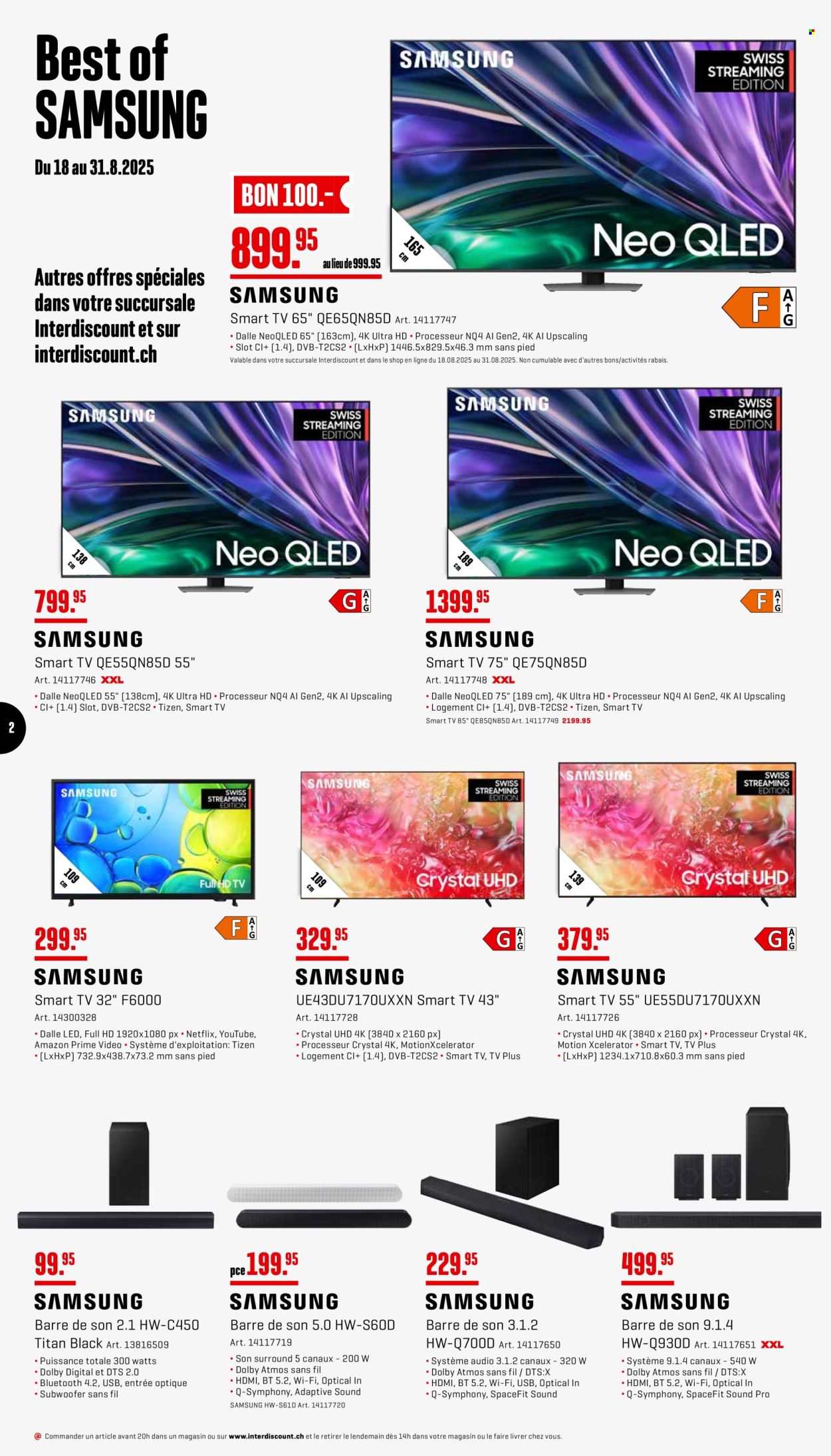 Catalogue Interdiscount - 18.8.2025 - 31.8.2025. Page 2. Page 2