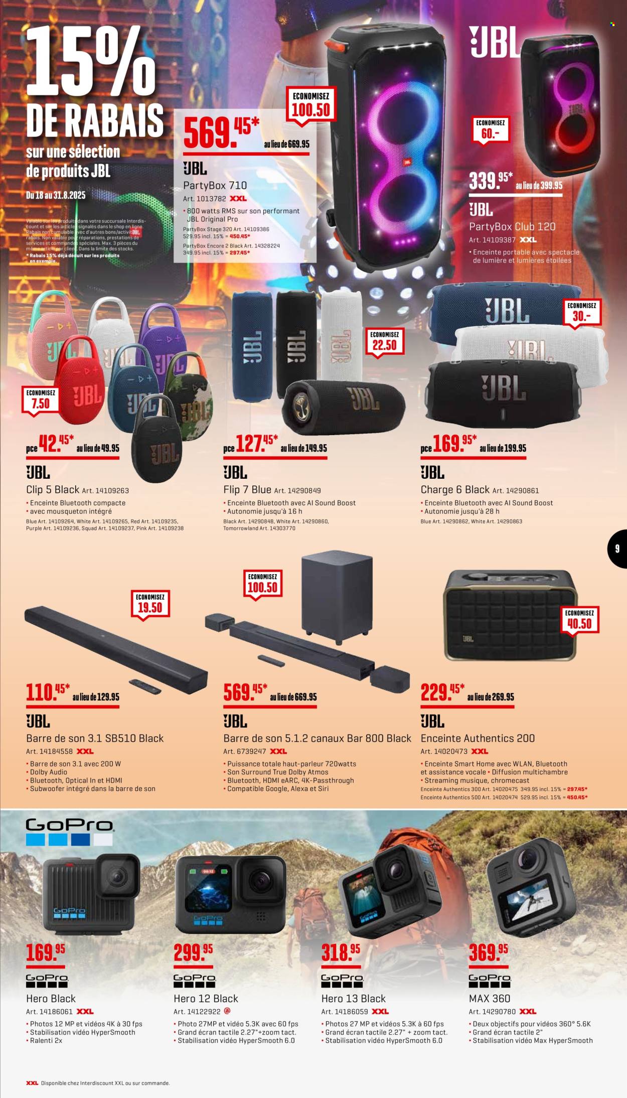 Catalogue Interdiscount - 18.8.2025 - 31.8.2025. Page 9. Page 9