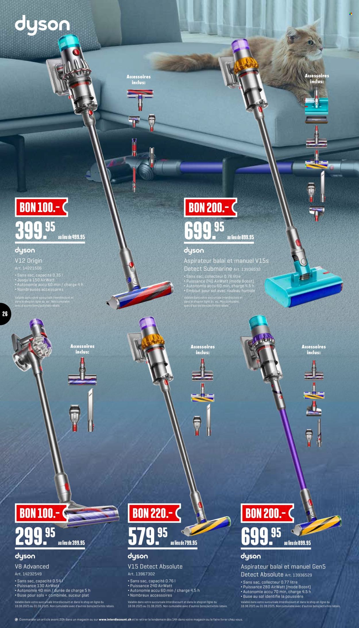 Catalogue Interdiscount - 18.8.2025 - 31.8.2025. Page 26. Page 26