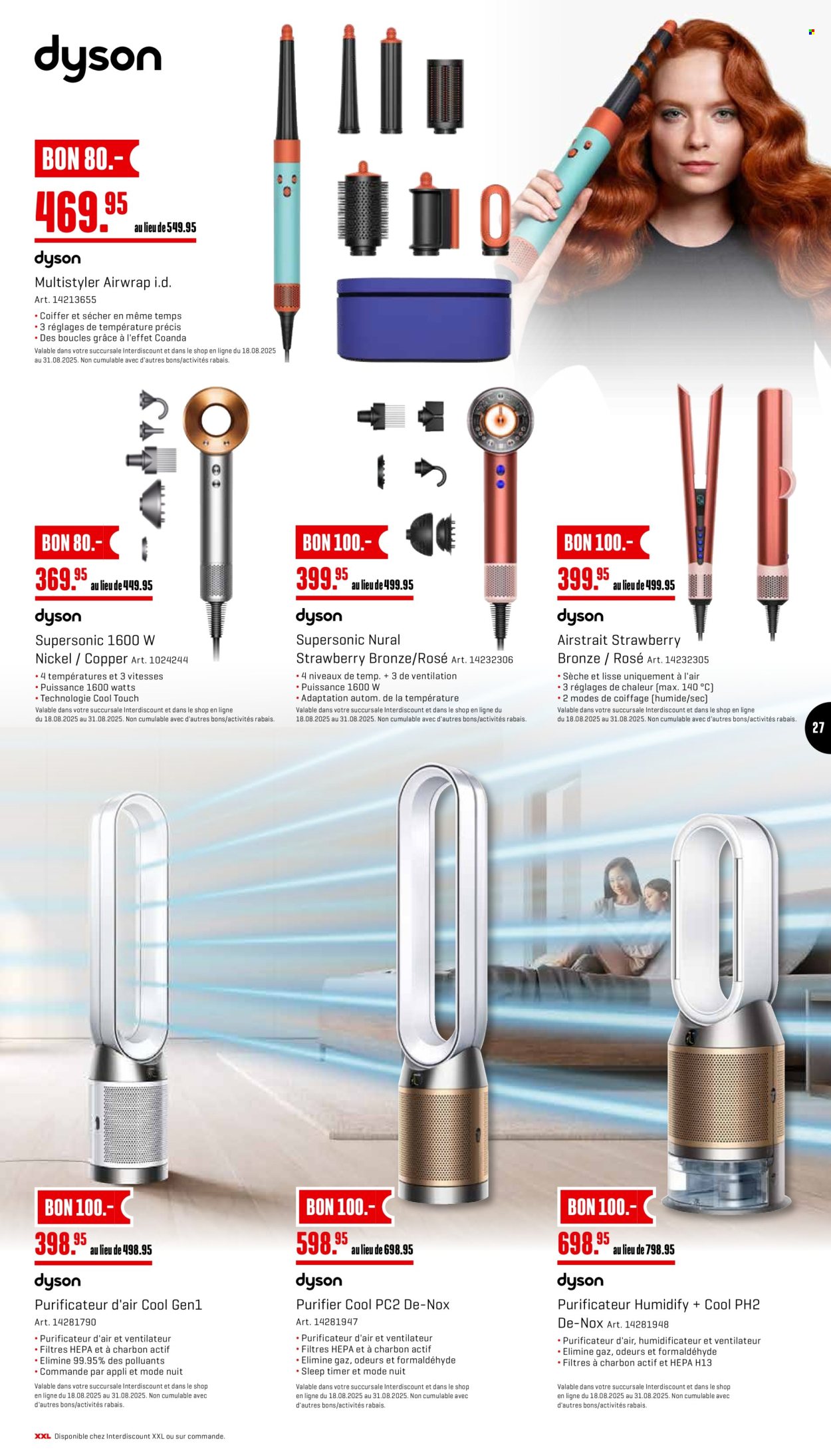 Catalogue Interdiscount - 18.8.2025 - 31.8.2025. Page 27. Page 27
