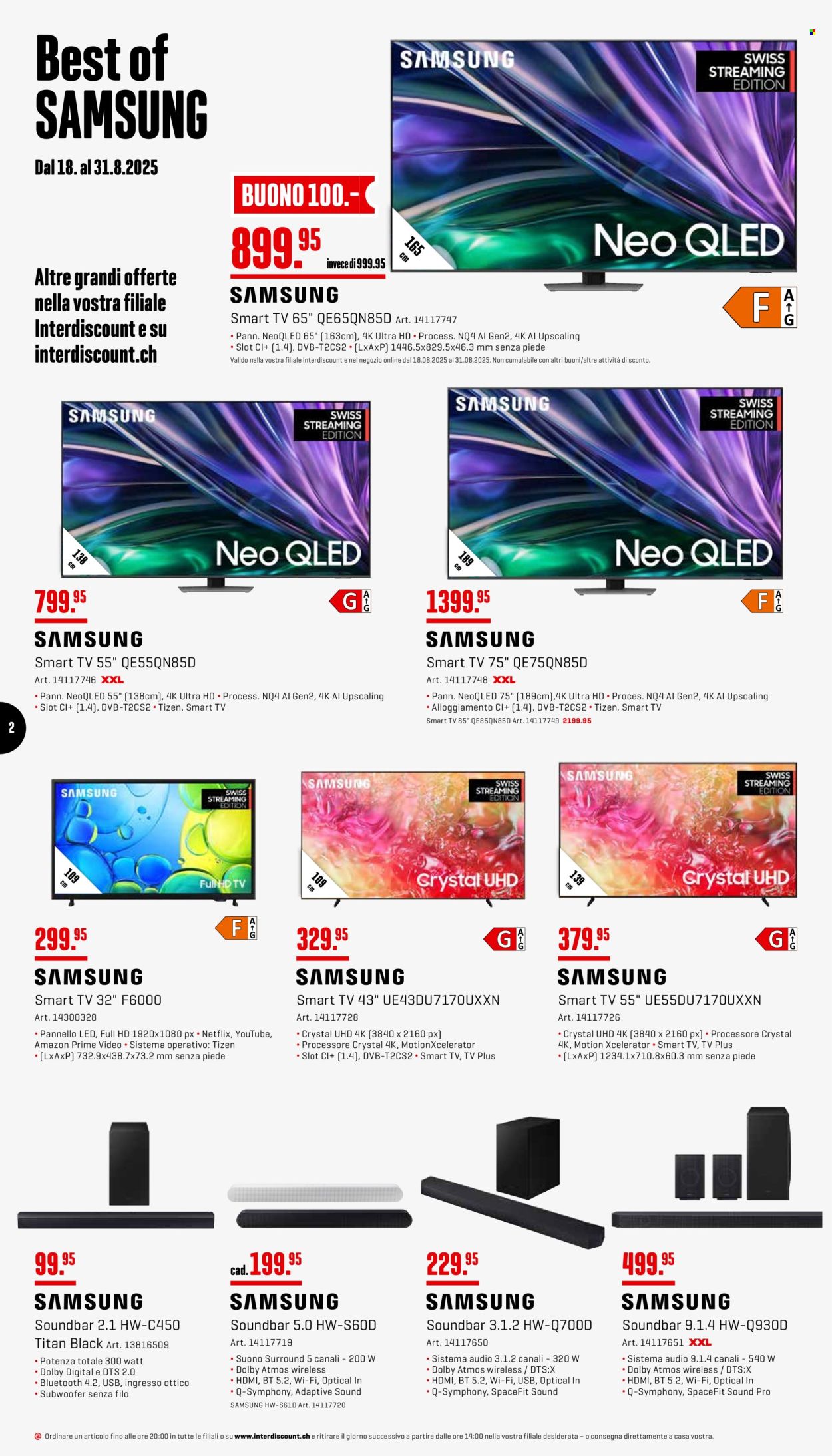 Catalogue Interdiscount - 18.8.2025 - 31.8.2025. Page 2. Page 2