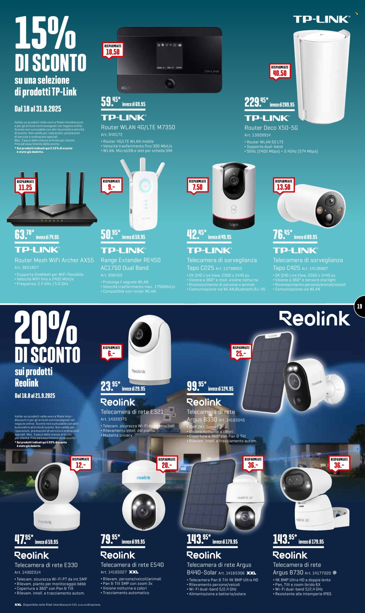 Catalogue Interdiscount - 18.8.2025 - 31.8.2025. Page 19. Page 19