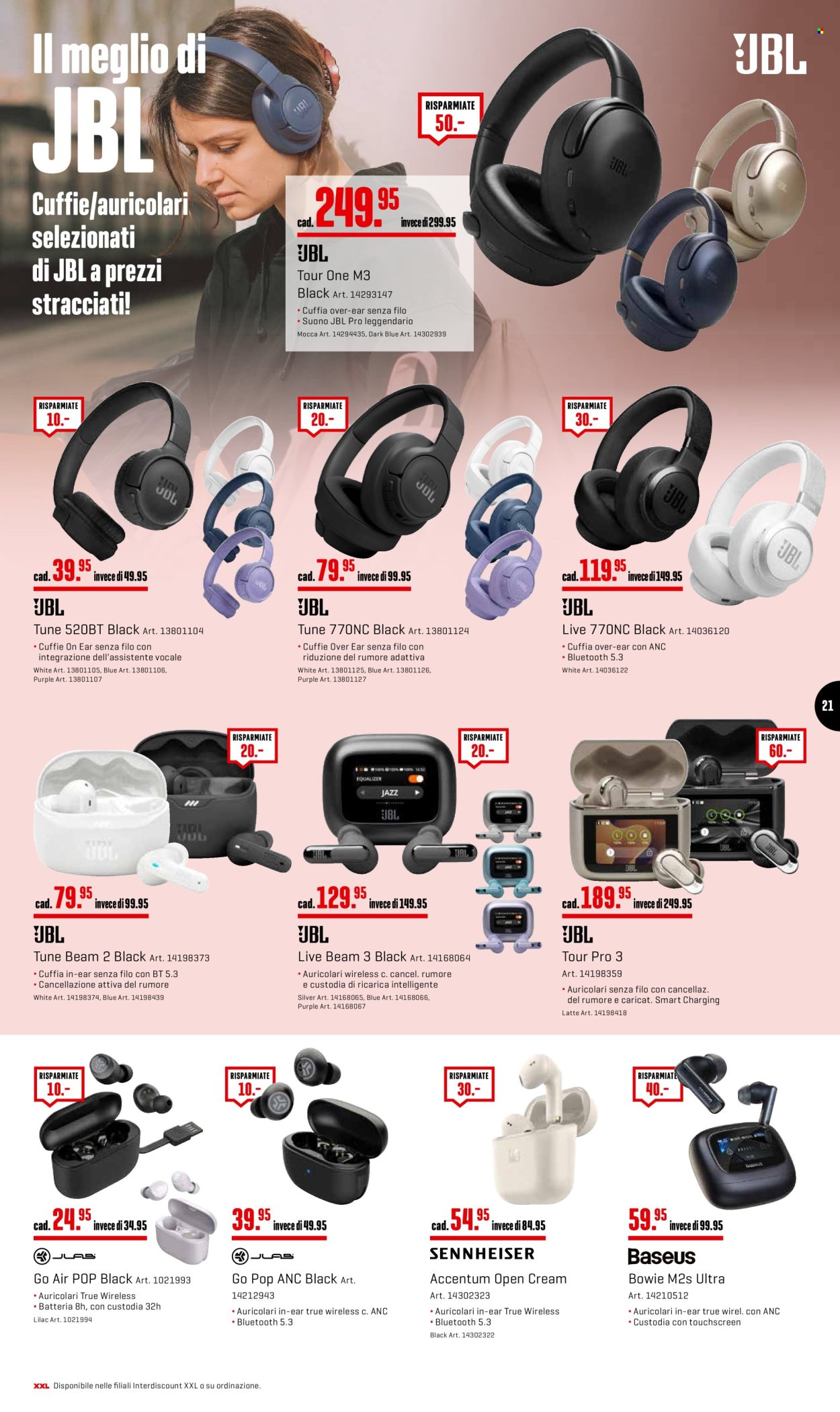 Catalogue Interdiscount - 18.8.2025 - 31.8.2025. Page 21. Page 21