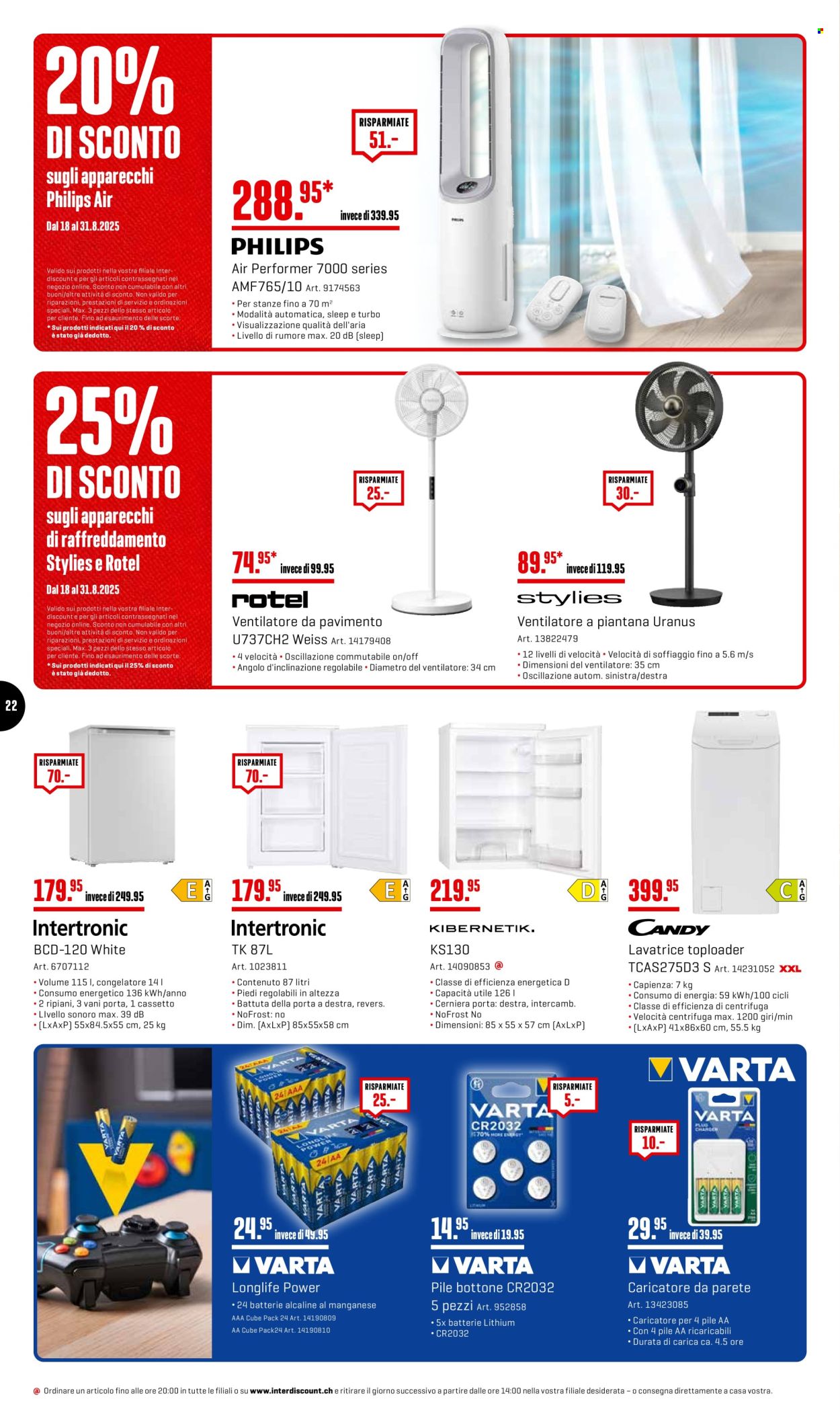 Catalogue Interdiscount - 18.8.2025 - 31.8.2025. Page 22. Page 22