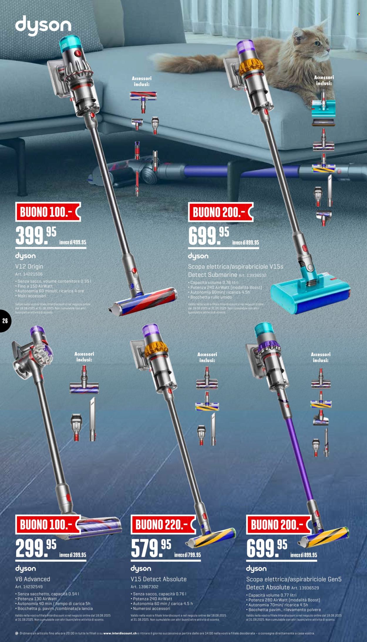 Catalogue Interdiscount - 18.8.2025 - 31.8.2025. Page 26. Page 26