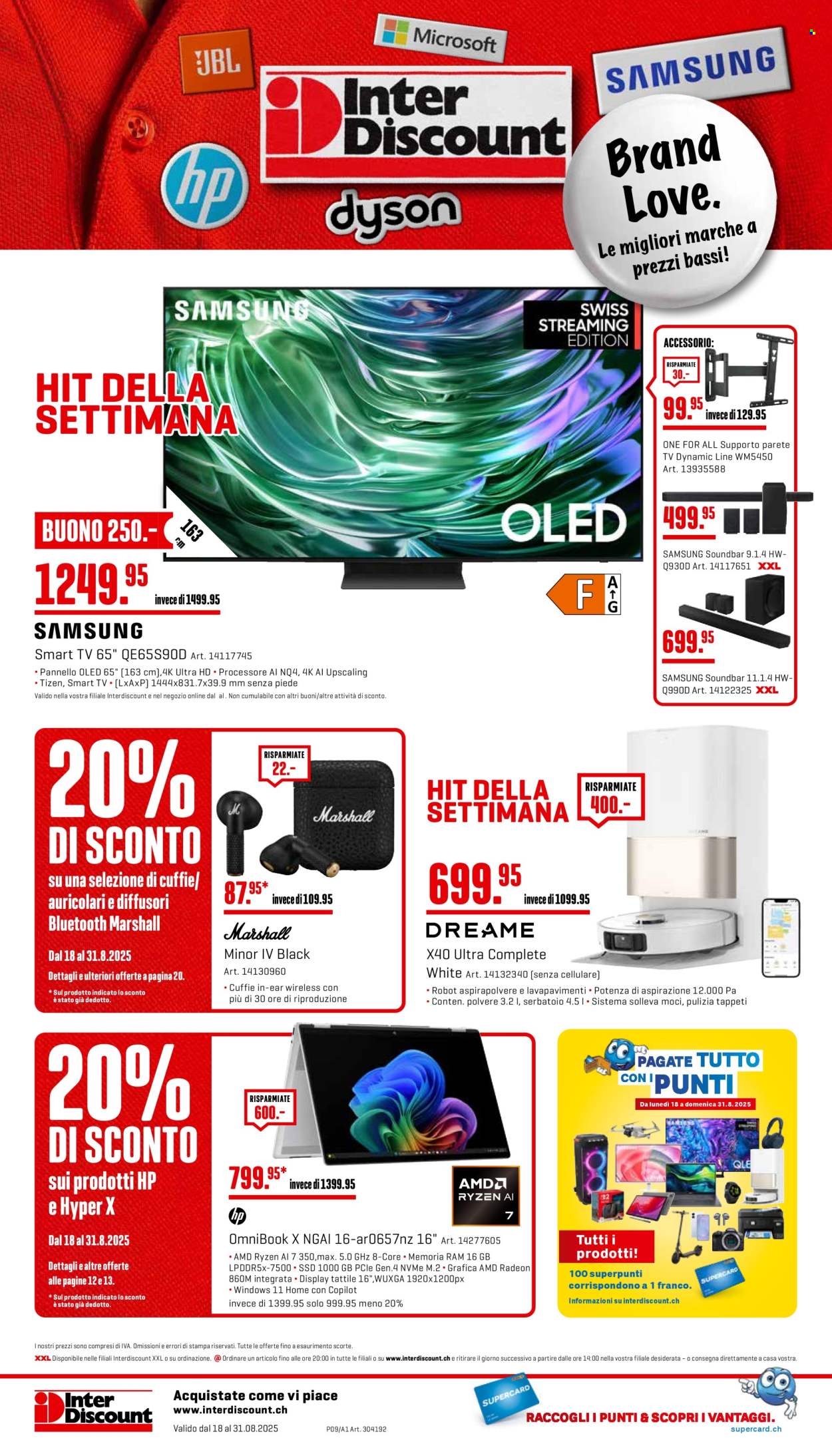 Catalogue Interdiscount - 18.8.2025 - 31.8.2025. Page 28. Page 28