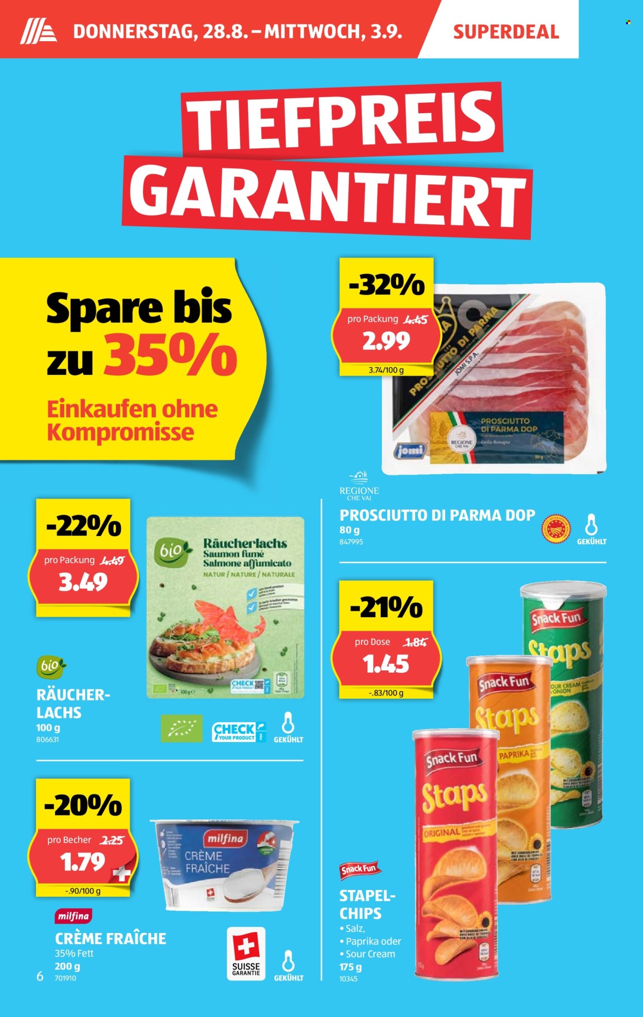 Catalogue Aldi - 28.8.2025 - 3.9.2025. Page 6. Page 6
