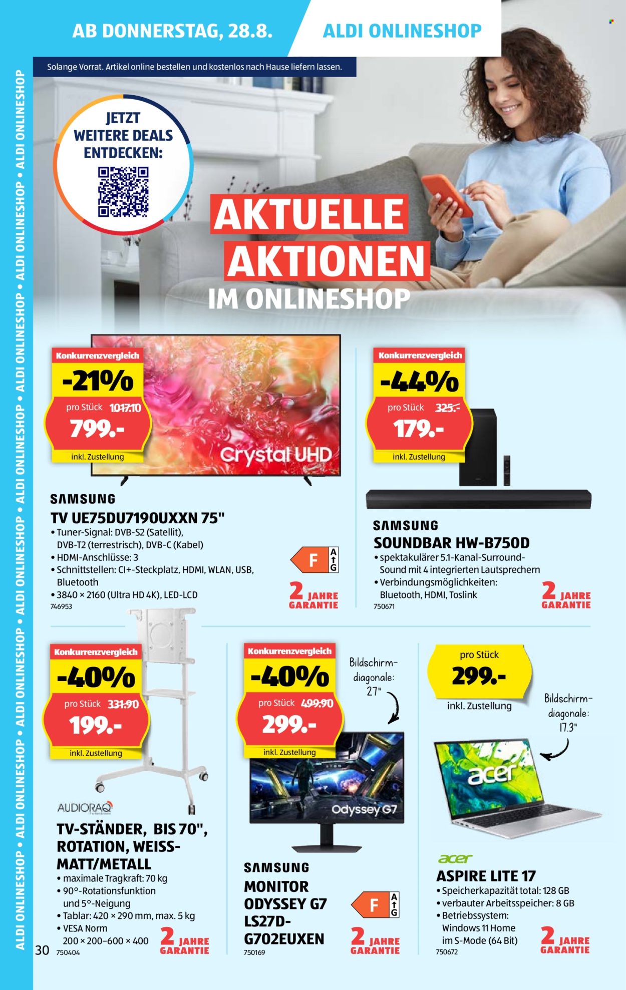 Catalogue Aldi - 28.8.2025 - 3.9.2025. Page 30. Page 30