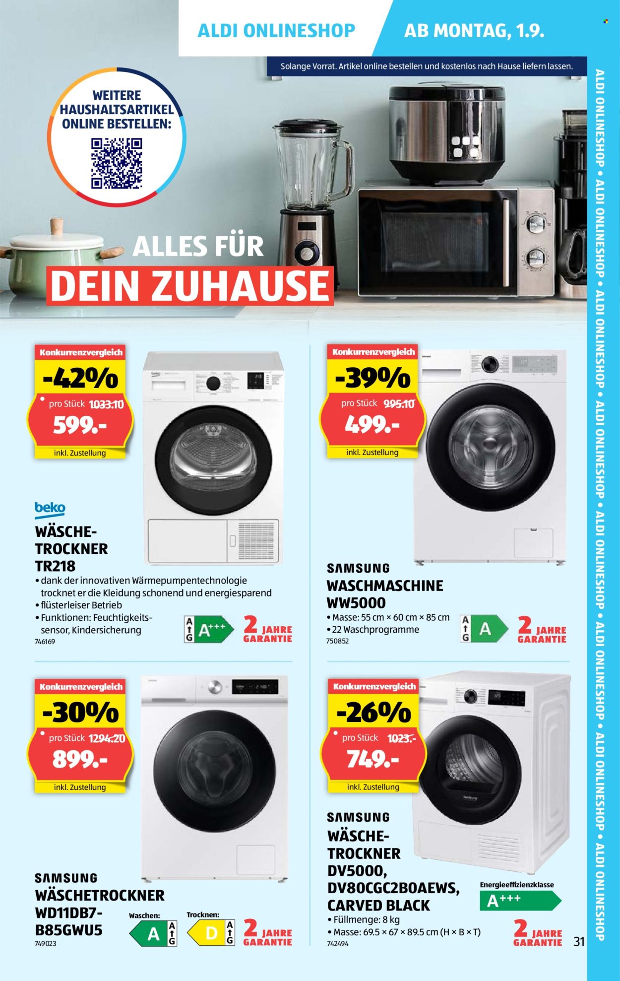 Catalogue Aldi - 28.8.2025 - 3.9.2025. Page 31. Page 31